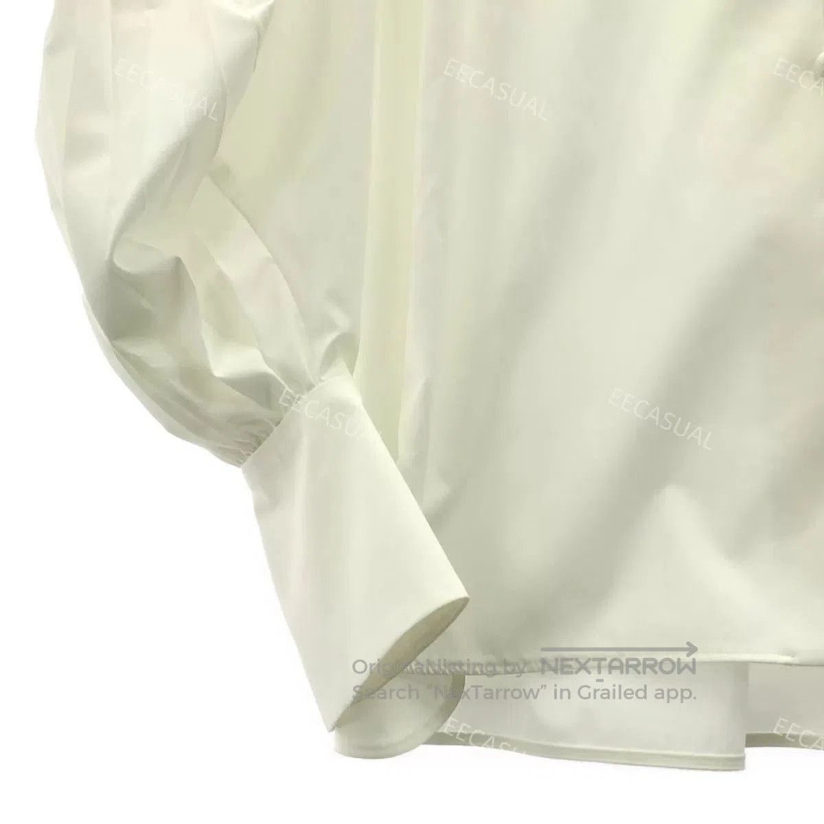 Other Mame Kurogouchi White Pleated Shirt. Size S / US 4 / IT 40 - 3 Thumbnail