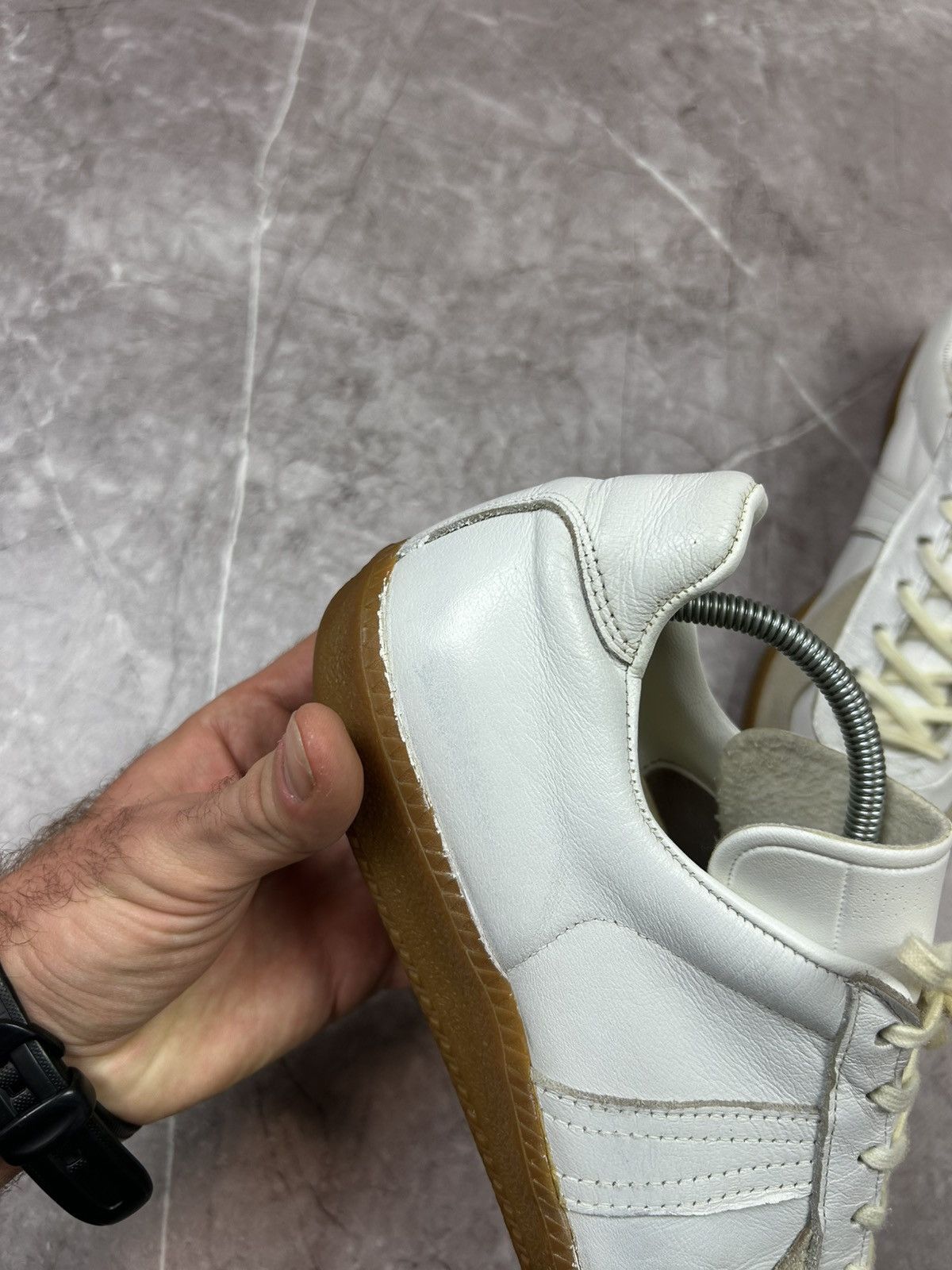 Vintage GAT BW Sport Army Trainer Bundeswehr Shoes Leather Sneakers Size US 8 / EU 41 - 5 Thumbnail