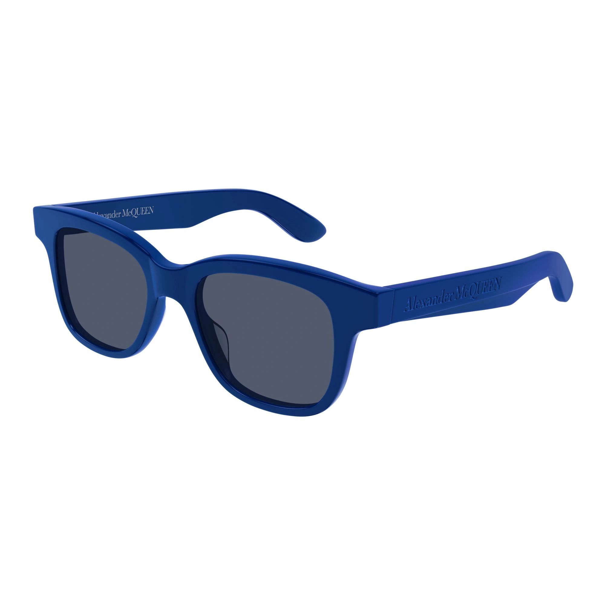Alexander McQueen ALEXANDER MCQUEEN blue square frame acetate sunglasses q Size ONE SIZE - 1 Thumbnail