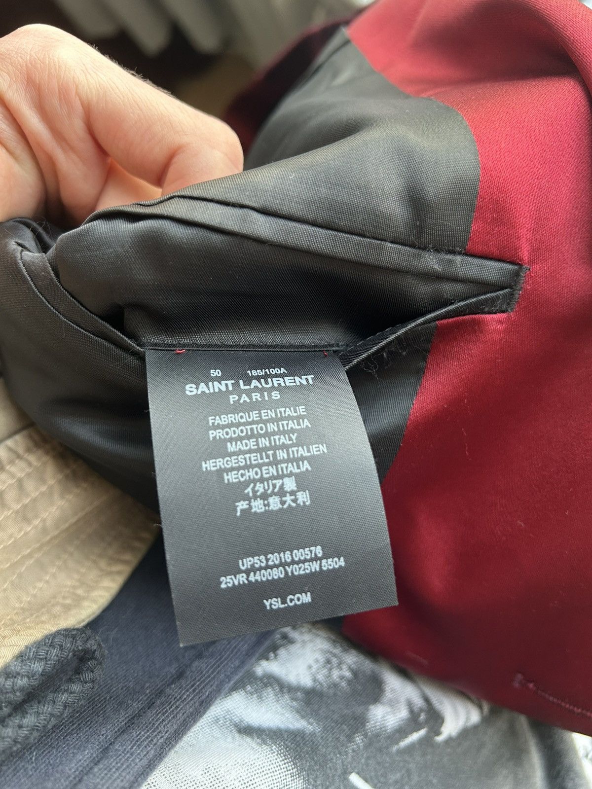 Saint Laurent Paris SLP 2016 Le Smoking Blazer 50 Hedi Runway Size 50R - 4 Thumbnail