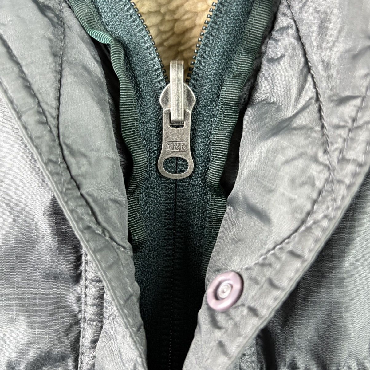 Patagonia × Vintage PATAGONIA '97 Glissade Reversible Pile Jacket,Natural/Ash XL Size US L / EU 52-54 / 3 - 13 Thumbnail