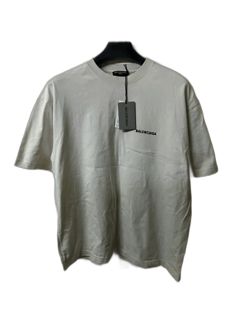 Balenciaga Balenciaga Short Sleeve Logo T-Shirt Size US S / EU 44-46 / 1 - 1 Thumbnail