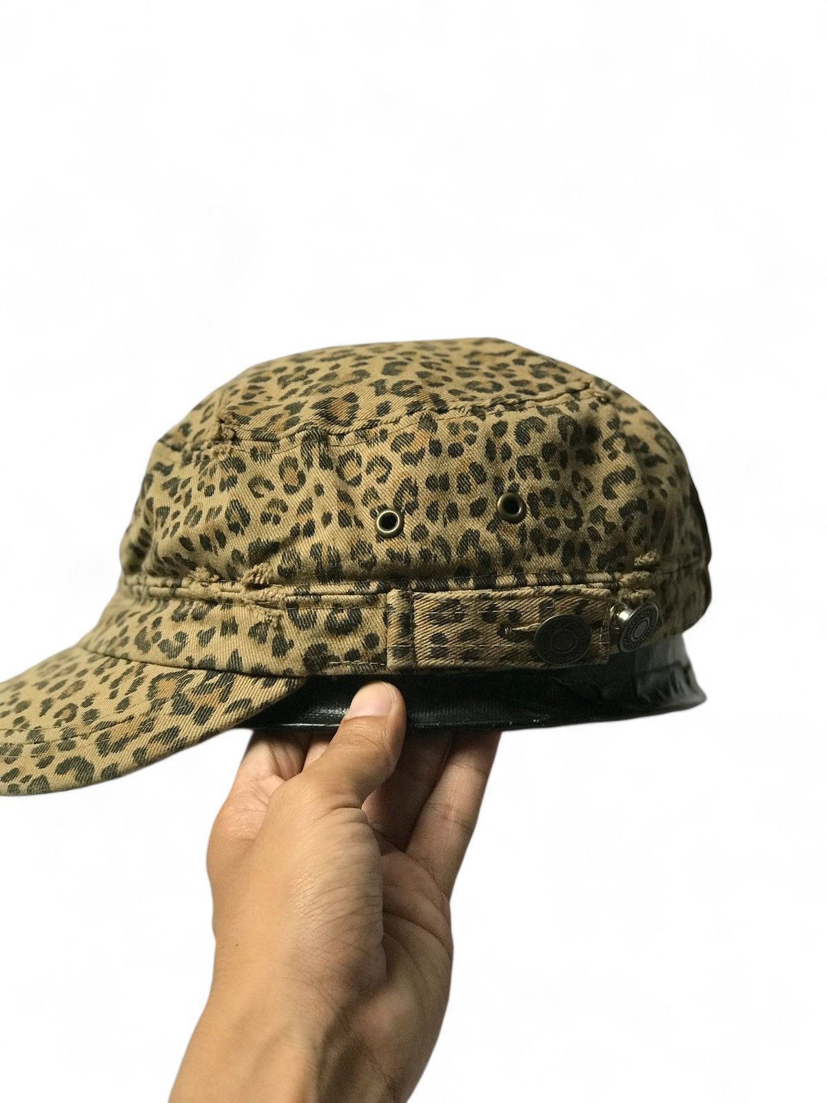 Seditionaries leopard ripped cadet patrol cap Size ONE SIZE - 2 Thumbnail