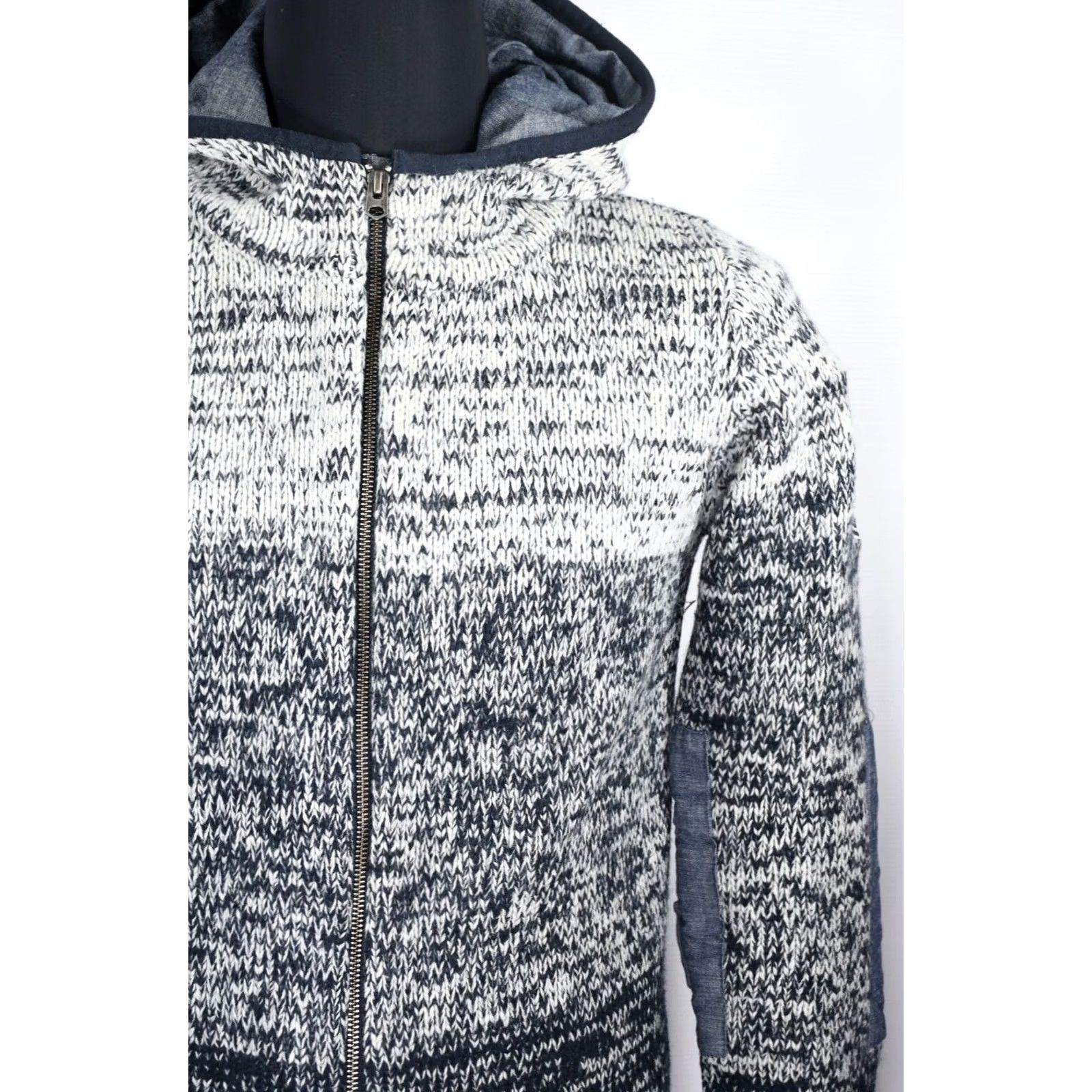 G-Star G-Star ARIZONA HOODED JACKET Sweater L Mens Multicolor Lambwool Knit Geometric Stars Casual Size US L / EU 52-54 / 3 - 3 Thumbnail