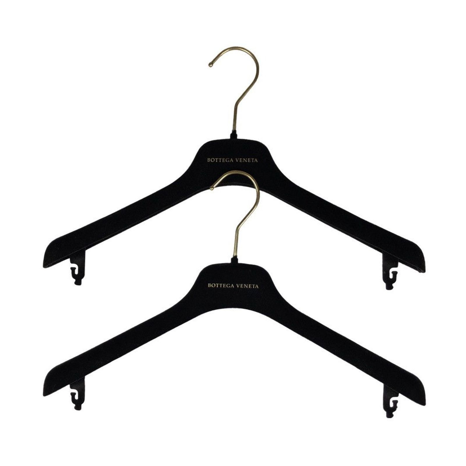 Bottega Veneta Bottega Veneta Logo Velour Hangers Size ONE SIZE - 2 Thumbnail