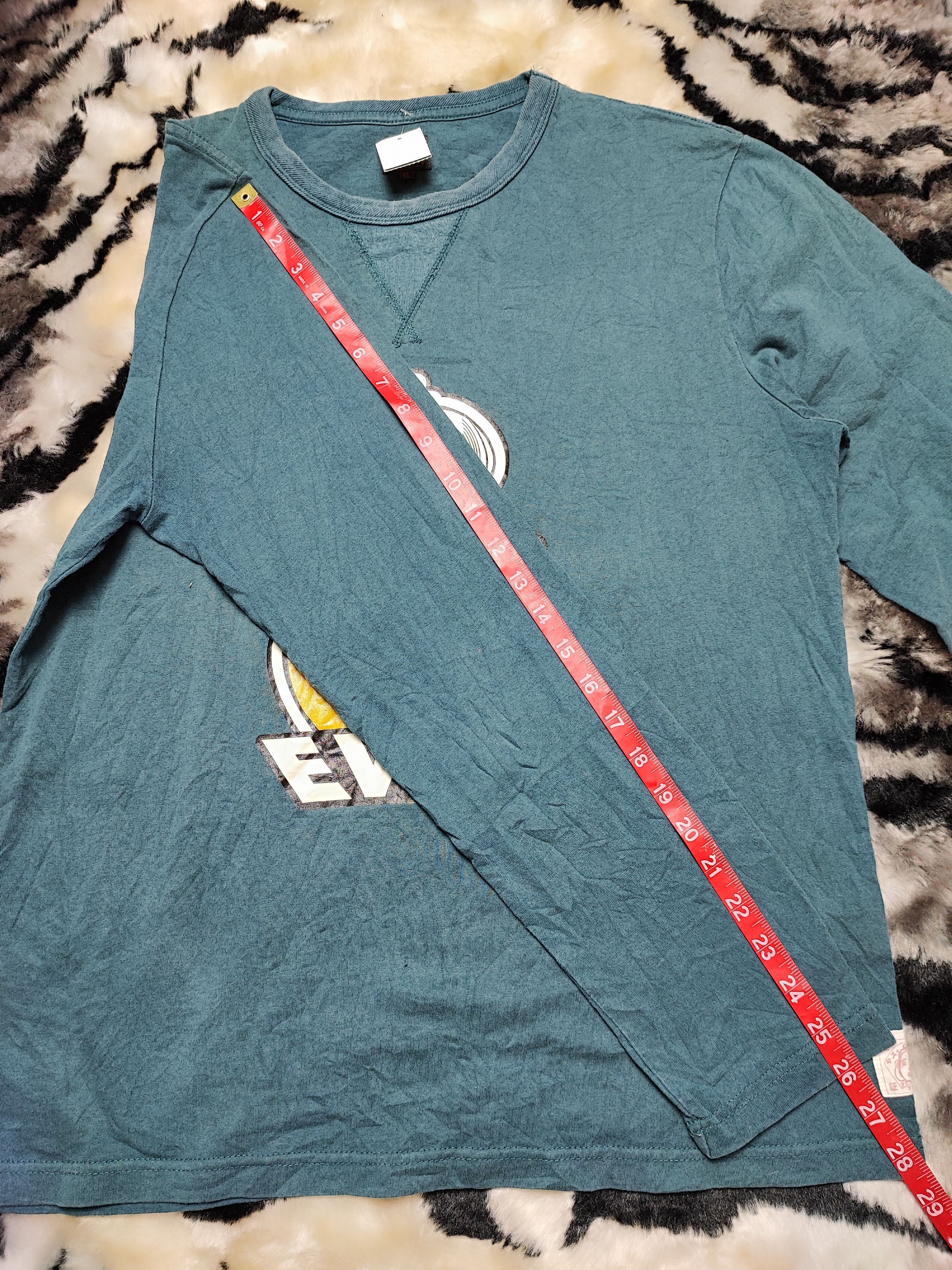 Evisu Evisu Japan Long Sleeve T-shirt Big Logo Size US L / EU 52-54 / 3 - 7 Thumbnail