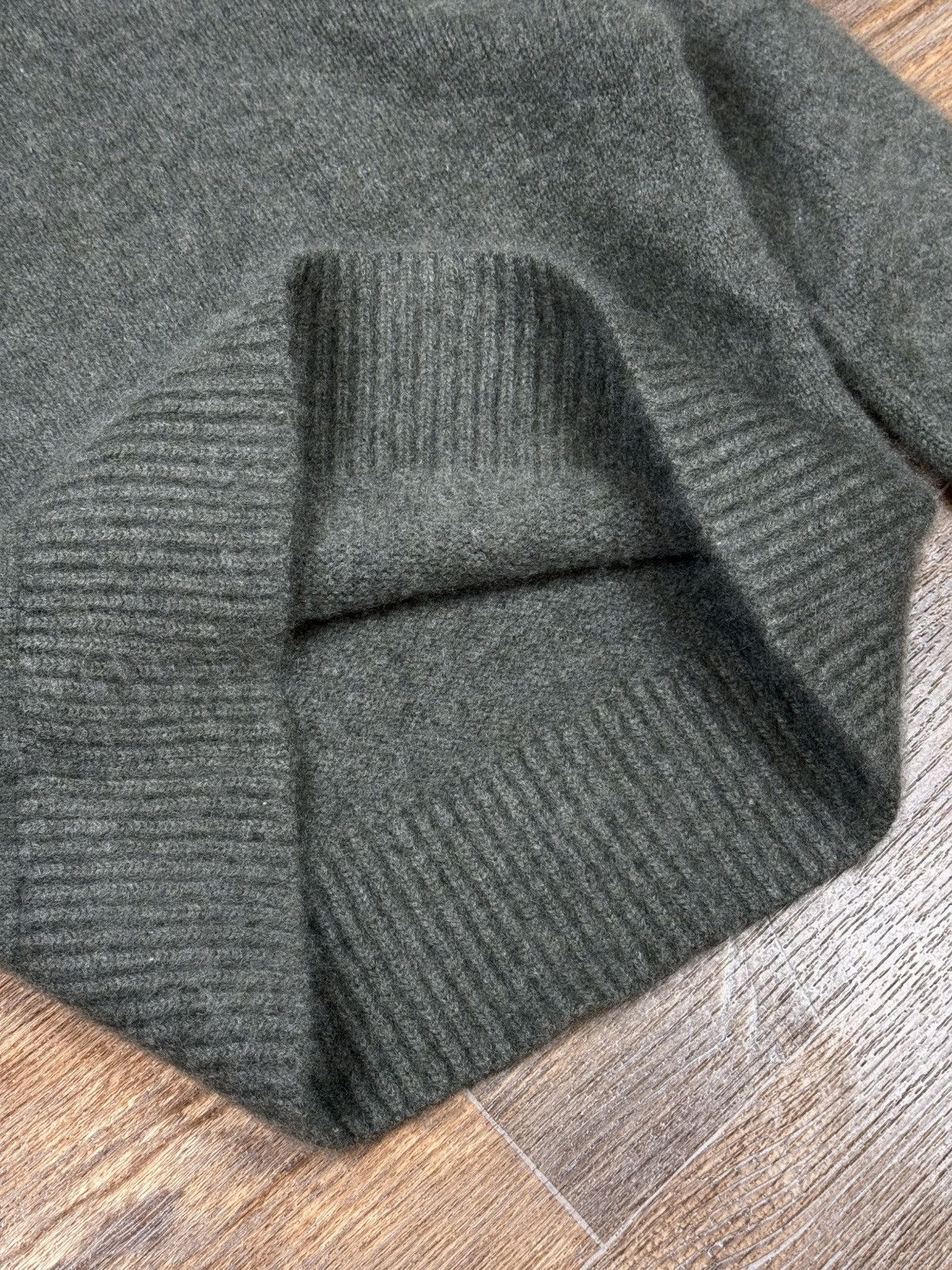 Lisa Yang Lisa Yang Cashmere Knitted Hooded Green Sweater Size M / US 6-8 / IT 42-44 - 12 Thumbnail