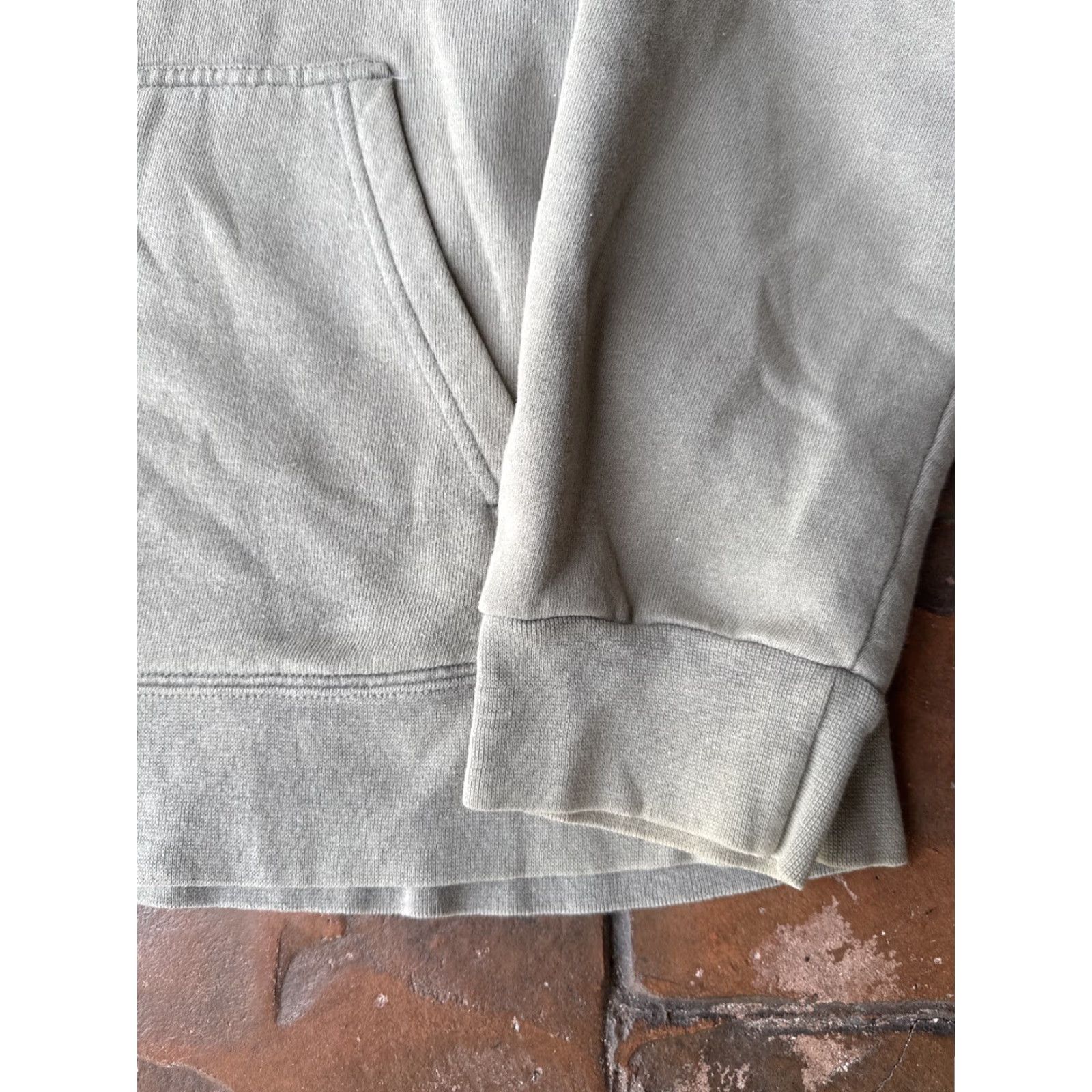 Nike VINTAGE Nike Center Spellout Hoodie Sweatshirt M Men's Cream 90s Sports Logo Embroidered Size US M / EU 48-50 / 2 - 7 Thumbnail