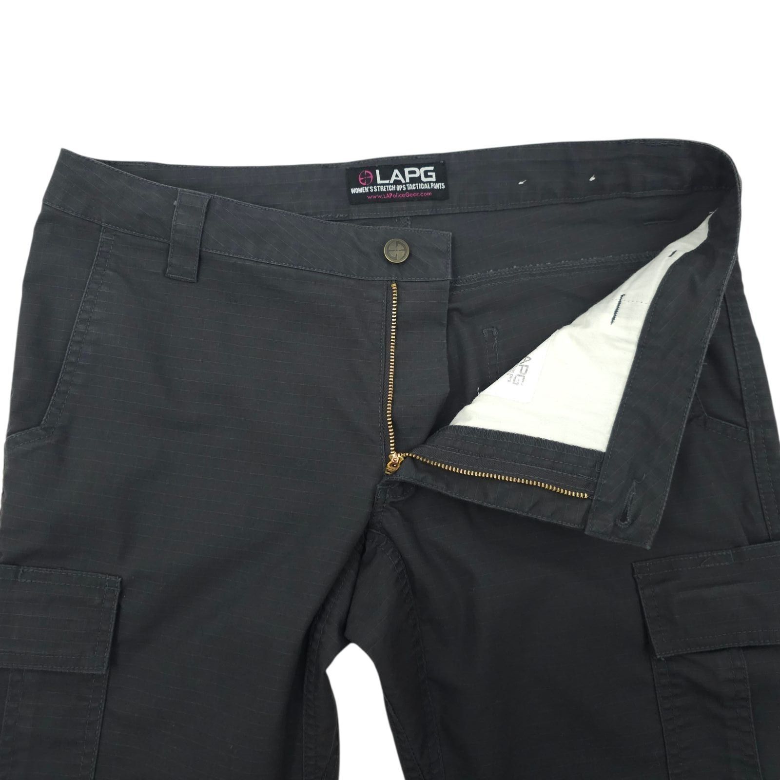 Other LAPG Stretch Ops Tactical Pants Womens 12 Gray Cargo Utility Size 34" / US 12 / IT 48 - 9 Thumbnail
