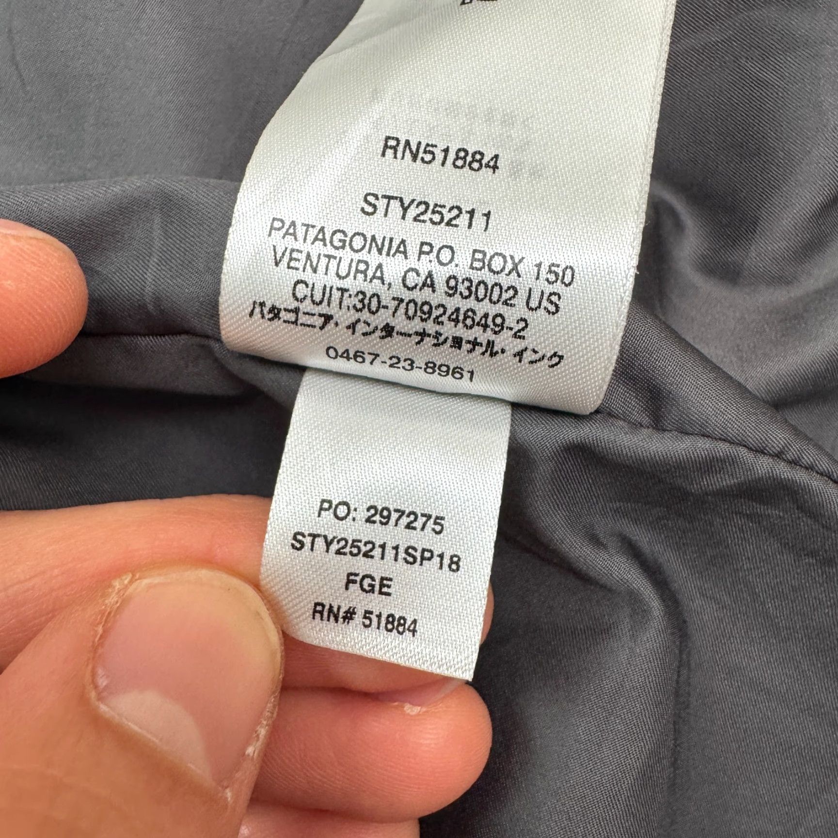 Patagonia Patagonia Jacket Small Dark Gray Full Zip Pocket Outdoor Los Gatos Sherpa Womens Size S / US 4 / IT 40 - 7 Thumbnail