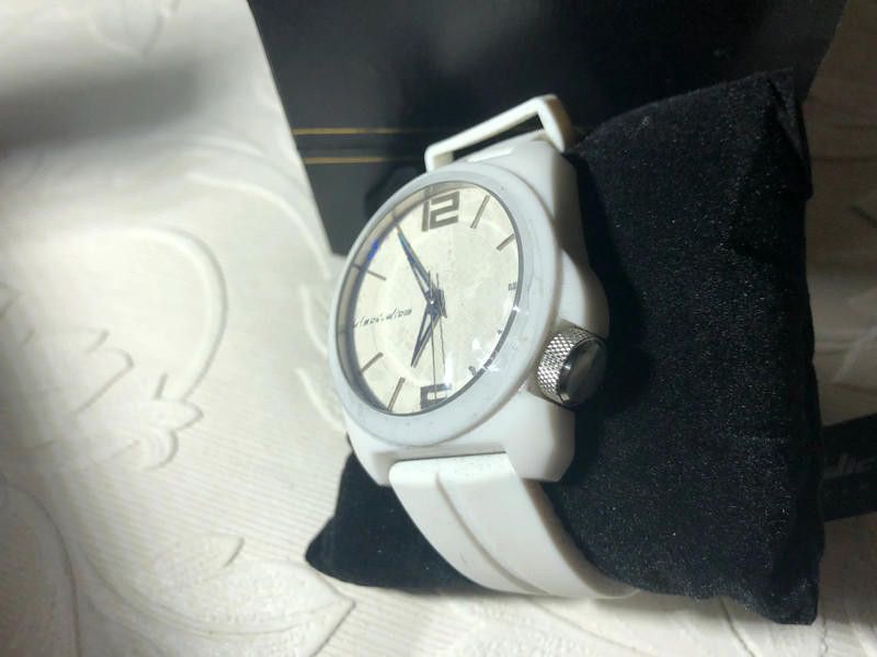 Designer Black dice white ladies rubber watch Size ONE SIZE - 4 Thumbnail