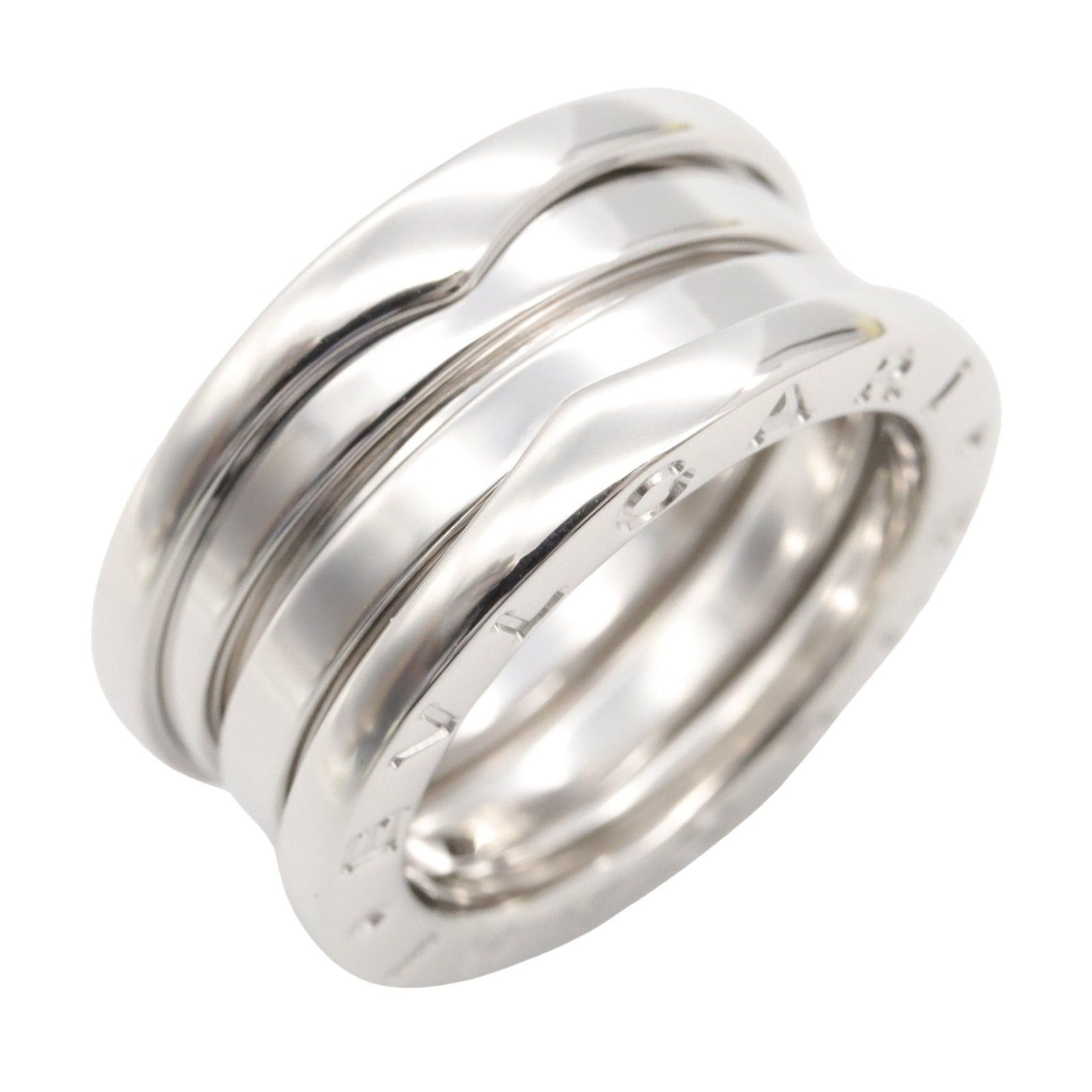 Bvlgari Bvlgari B Zero One Ring K18Wg (White Gold) Silver Size ONE SIZE - 1 Thumbnail