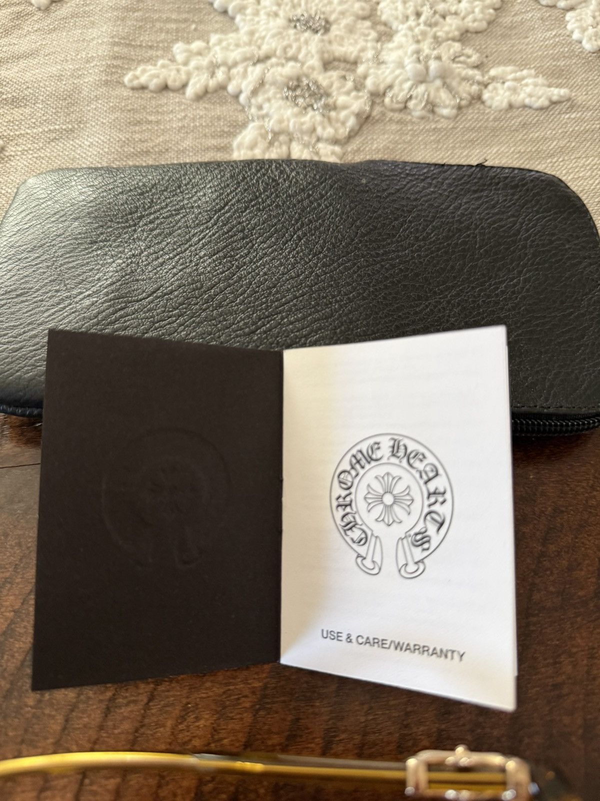Chrome Hearts Chrome Hearts ‘Cox Ucker” Gold Frames Size ONE SIZE - 7 Thumbnail