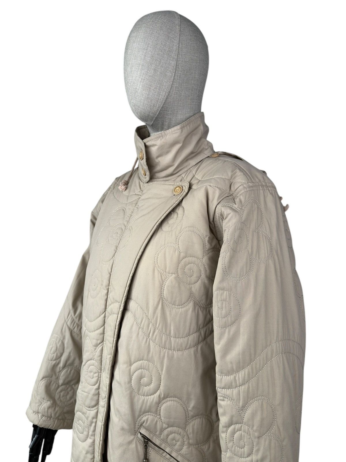 Gudrun Sjoden Vintage GUDRUN SJODEN Flower Jacket Hooded size S Size S / US 4 / IT 40 - 6 Thumbnail