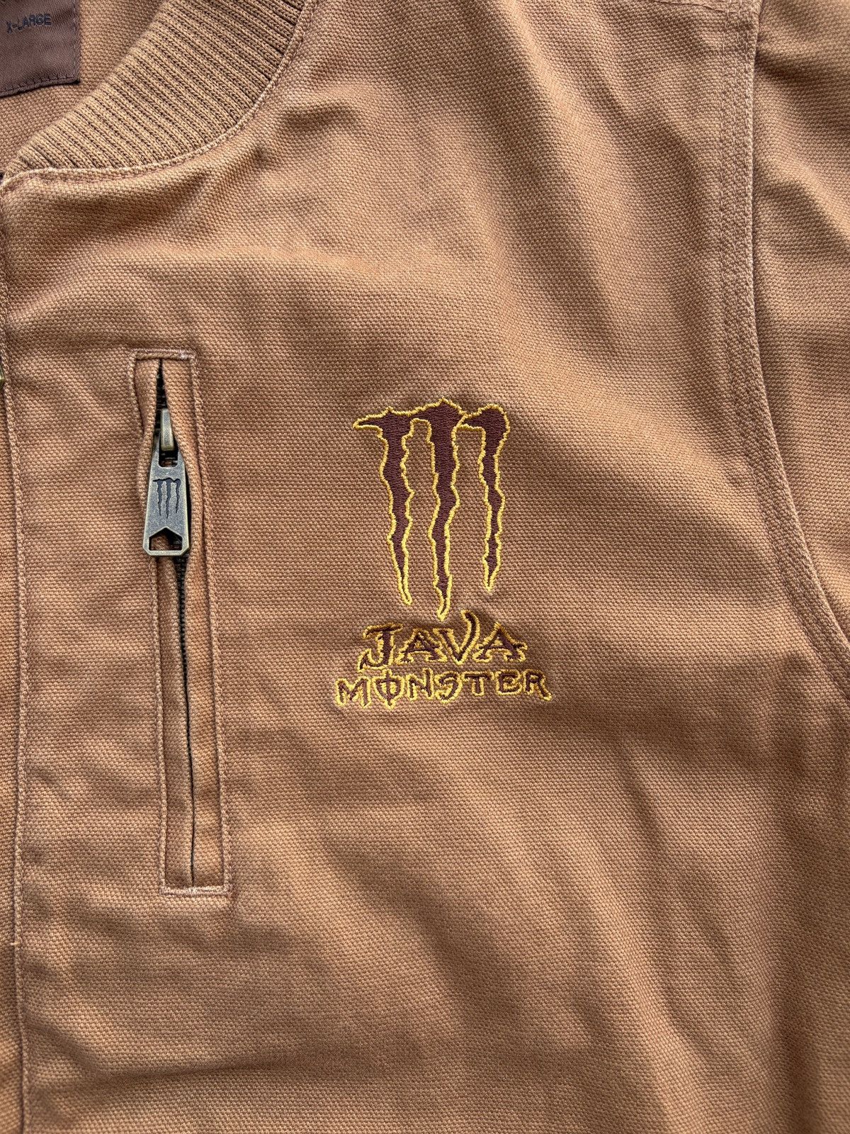 JH Design × NASCAR × Vintage Vintage Y2K Java Monster Energy Zip Up Racing Jacket Size XL Size US XL / EU 56 / 4 - 5 Thumbnail