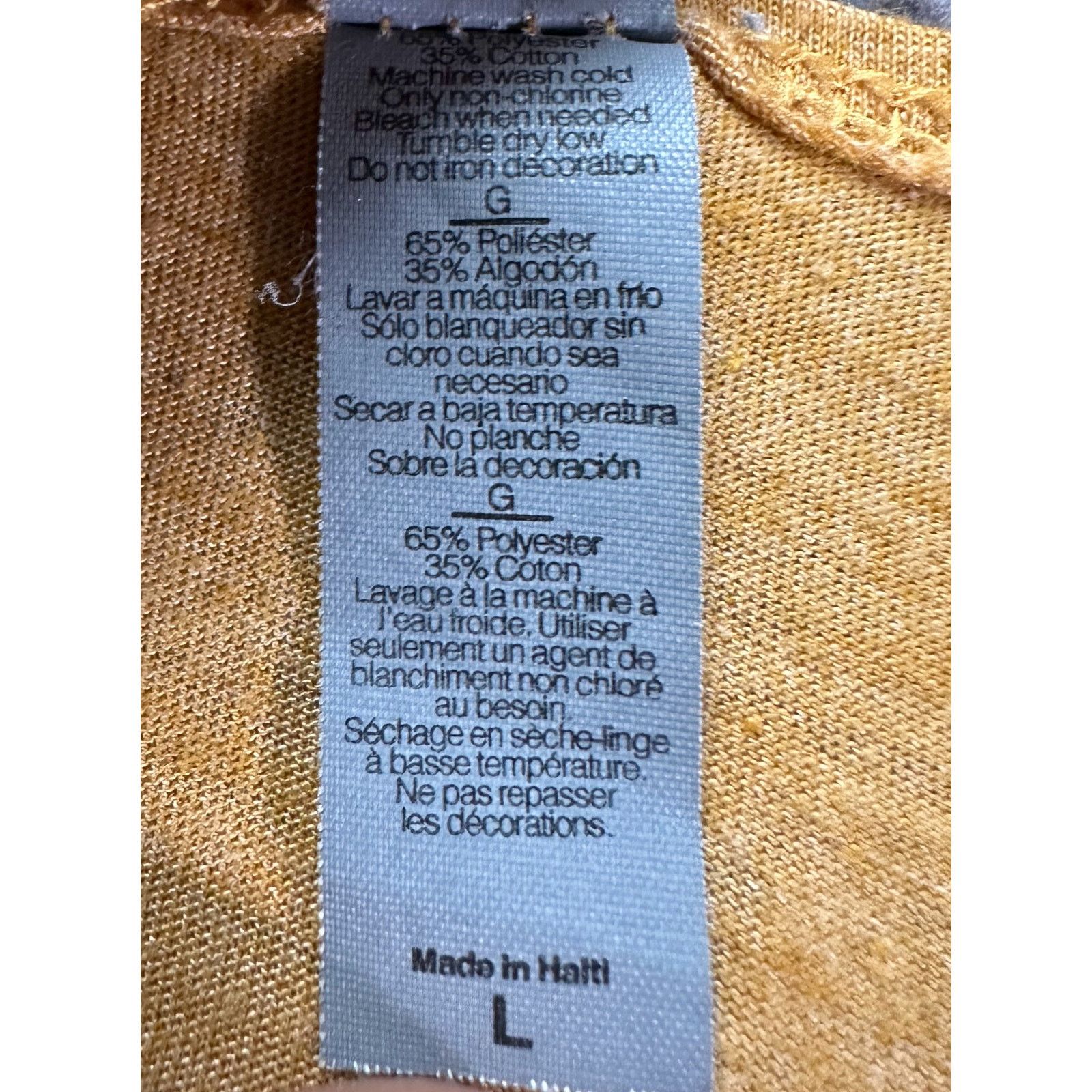Next Level Apparel Dave Matthews Band Palm Tree Yellow Tank Top Size Large Size L / US 10 / IT 46 - 8 Thumbnail