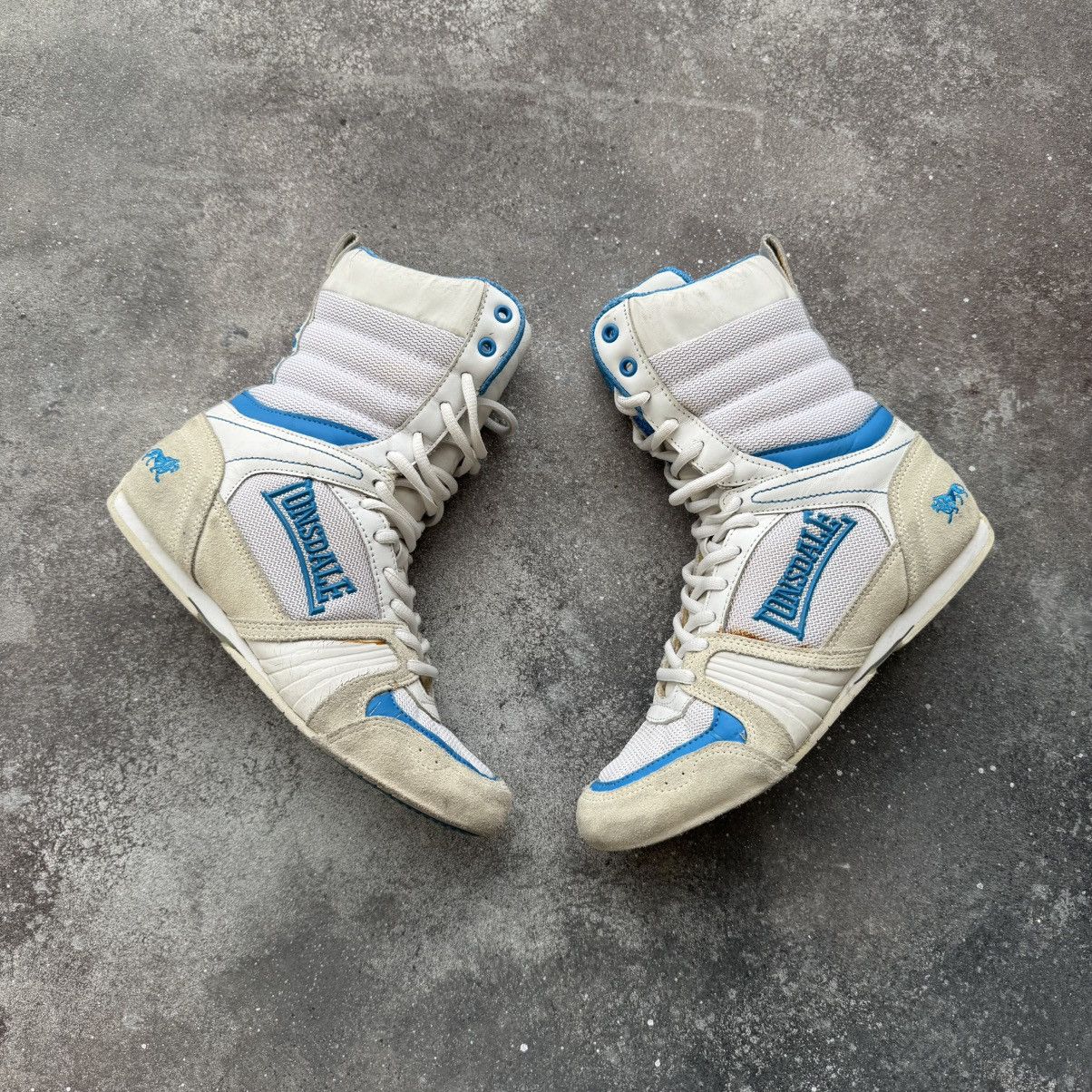Lonsdale Opium Y2K Lonsdale Avant Garde Rave Boxing Shoes Size US 7 / IT 37 - 7 Thumbnail