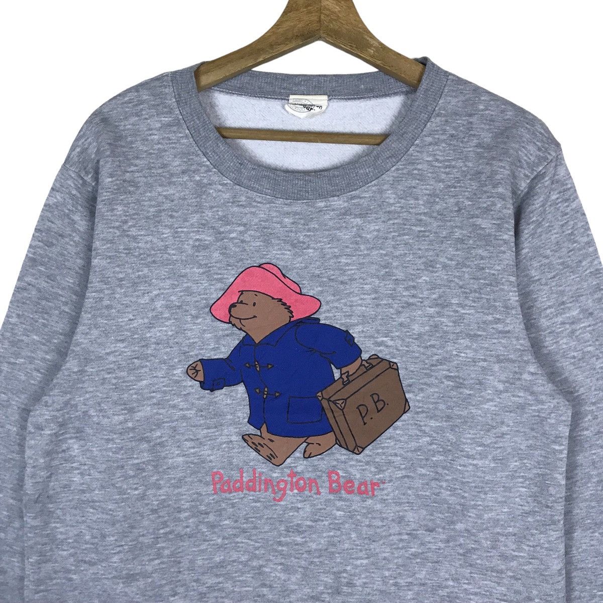 Vintage Vintage Paddington Bear Graphic Pullover Jumper Sweatshirt Size US XL / EU 56 / 4 - 2 Thumbnail