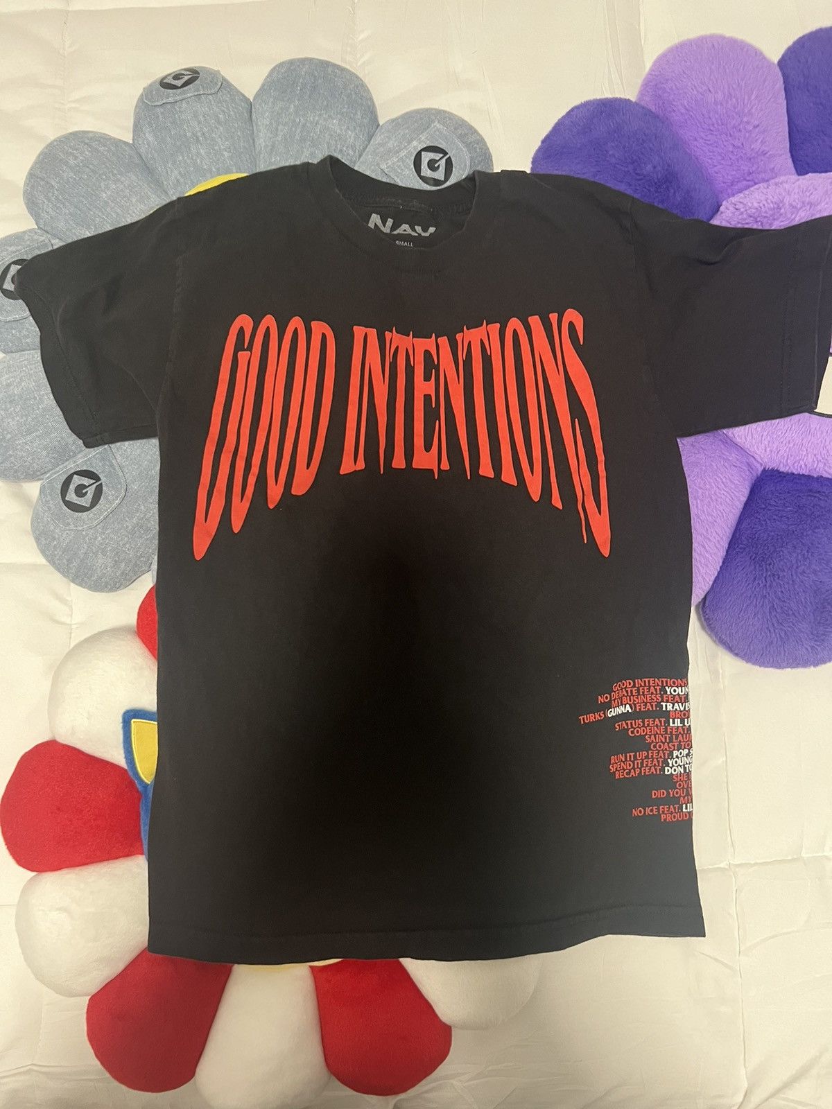 Vlone online x Nav Good Intentions Tee White M