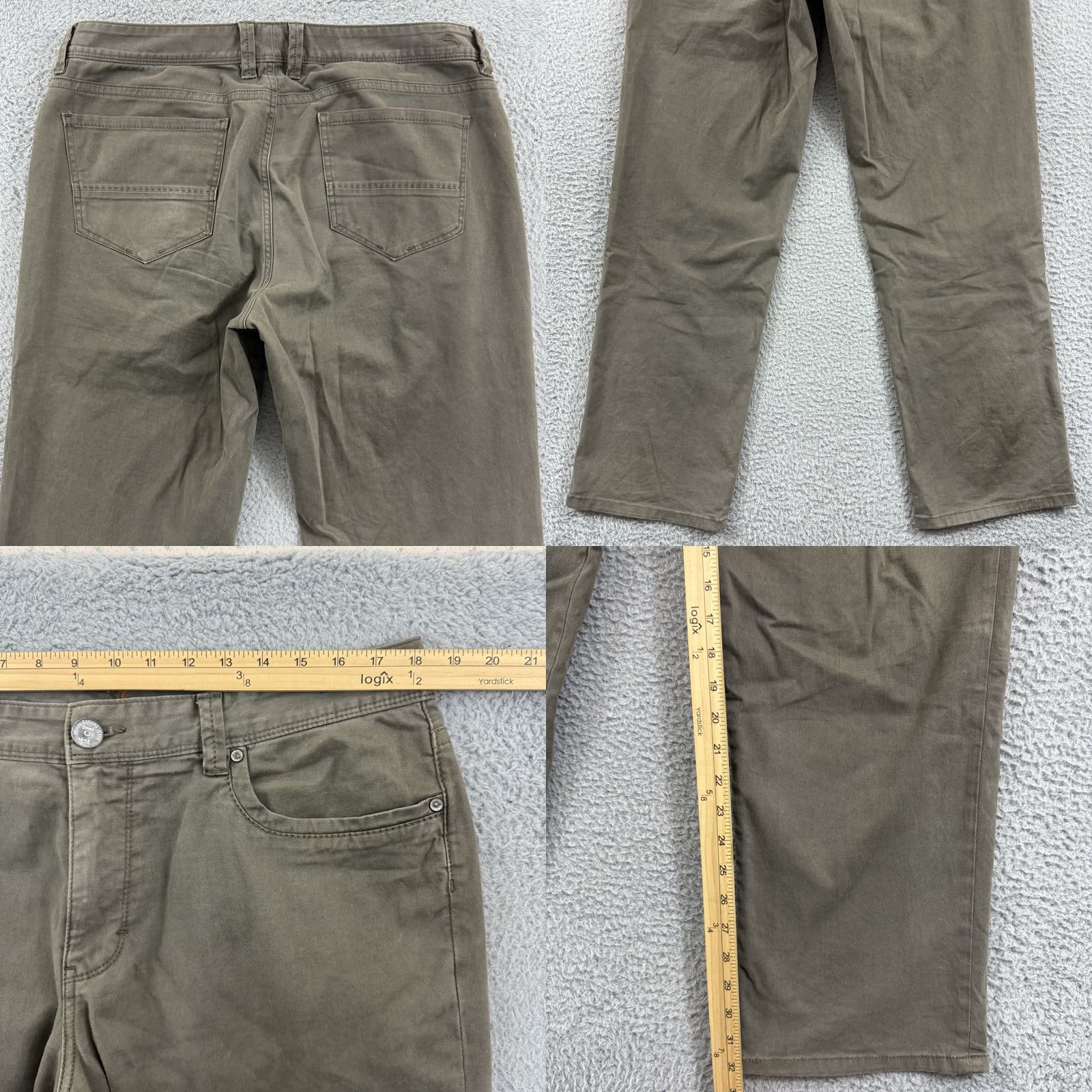 Tommy Bahama Tommy Bahama Pants Men Beige Chino Straight Trousers Slacks Casual 35 x32 Size US 35 - 8 Thumbnail