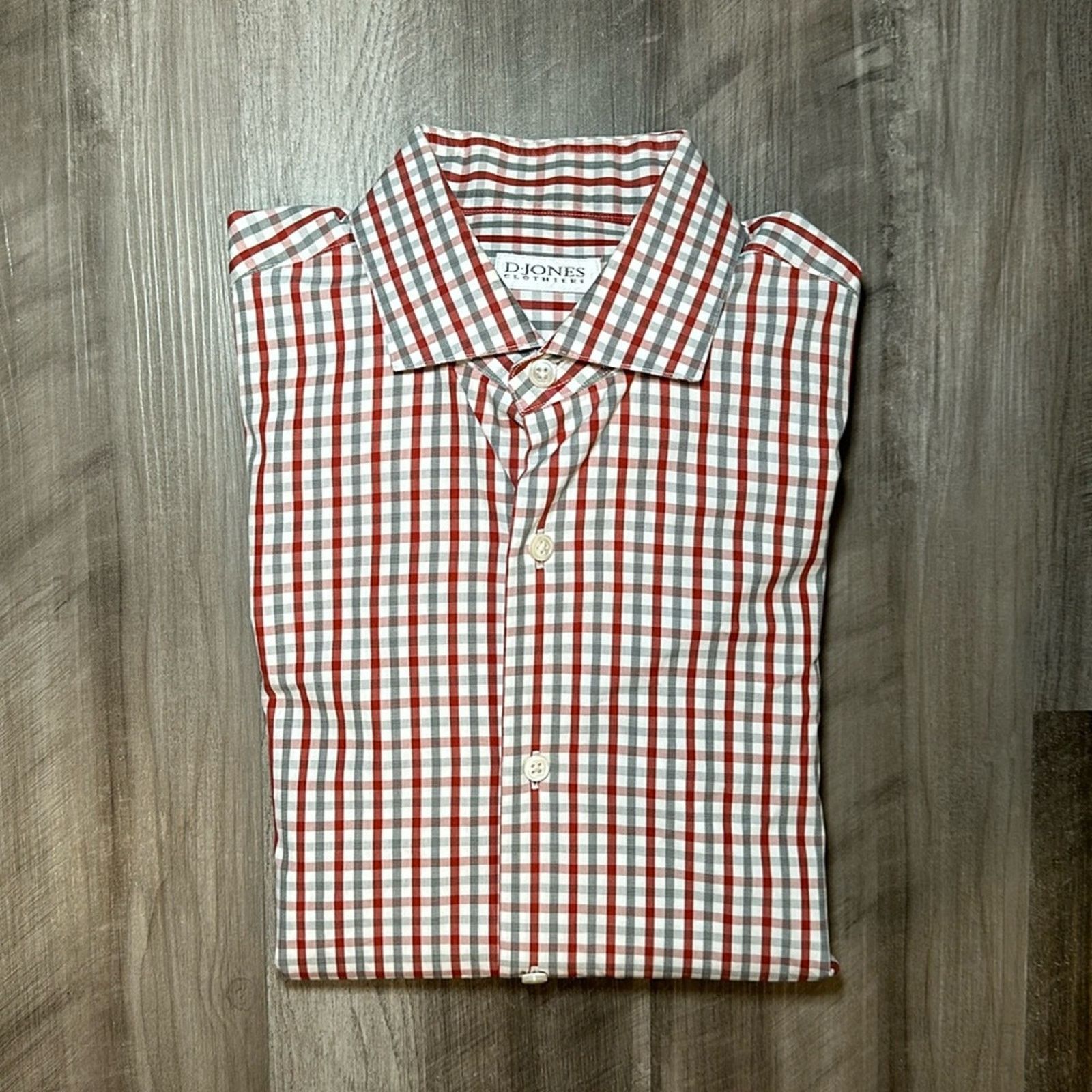 Other D. Jones Clothiers Dallas Long Sleeve Button Down - Medium Size US M / EU 48-50 / 2 - 1 Thumbnail