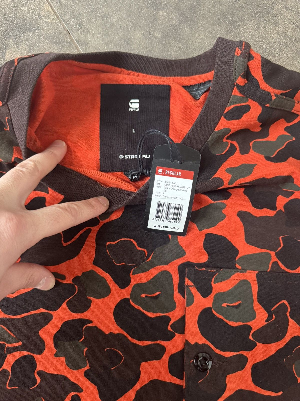 G-Star NWT camo pocket Size US L / EU 52-54 / 3 - 3 Thumbnail