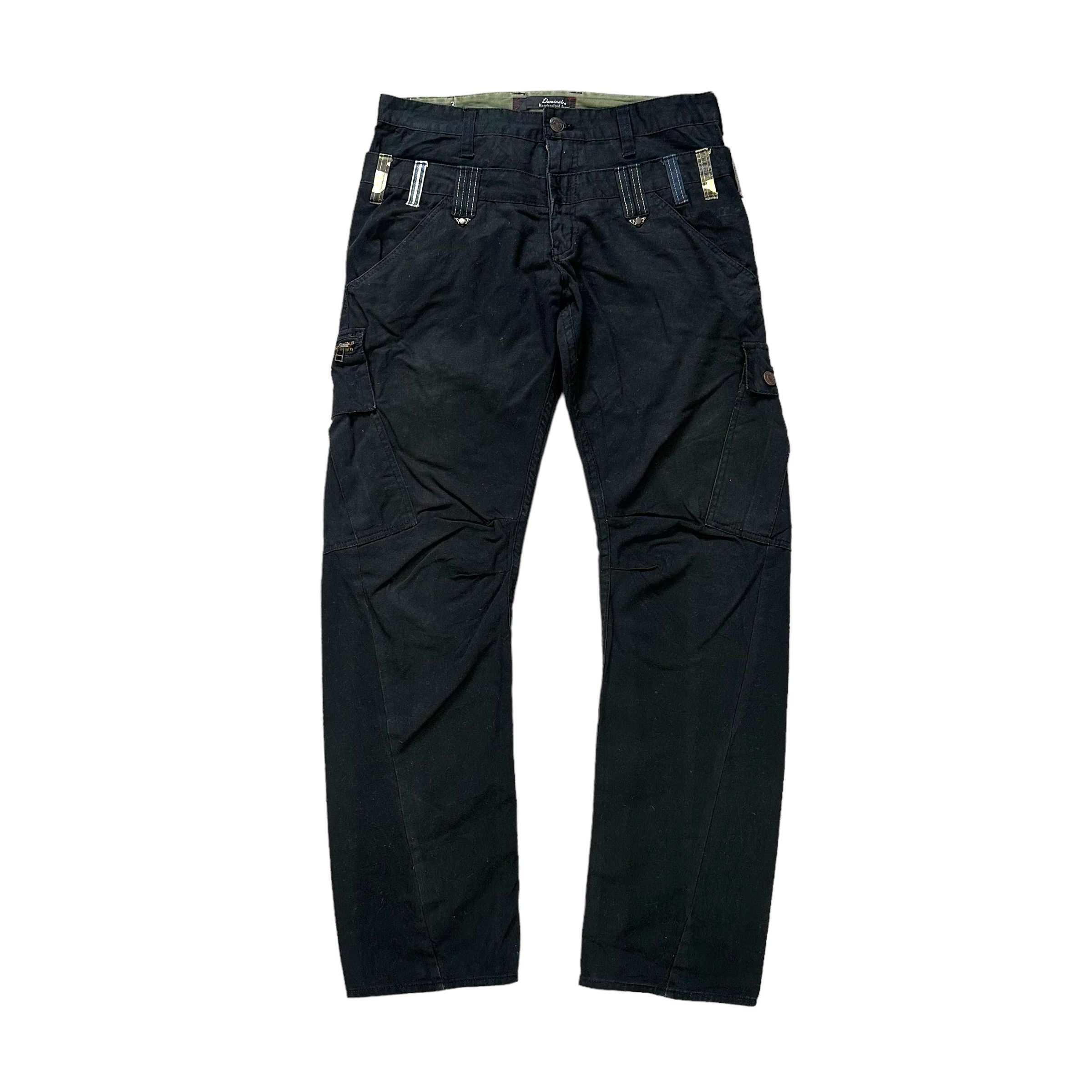 Japanese Brand DOMINATE DOUBLE WAIST CARGO PANT #8093-201 Size US 32 / EU 48 - 1 Thumbnail