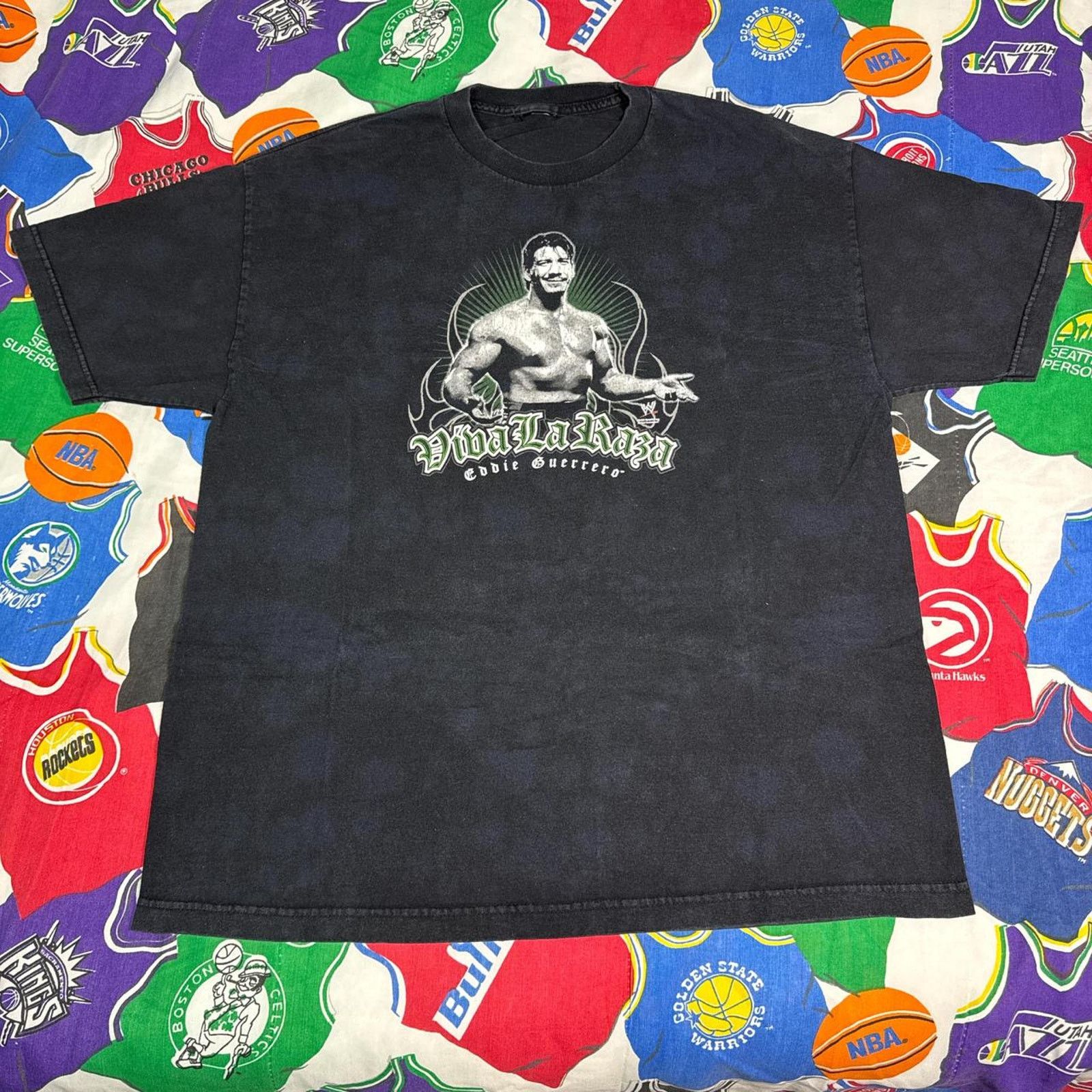 Vintage × WWE VTG 2005 WWE Eddie Guerrero Latino Heat Mens Sz XL T-Shirt Size US XL / EU 56 / 4 - 1 Thumbnail