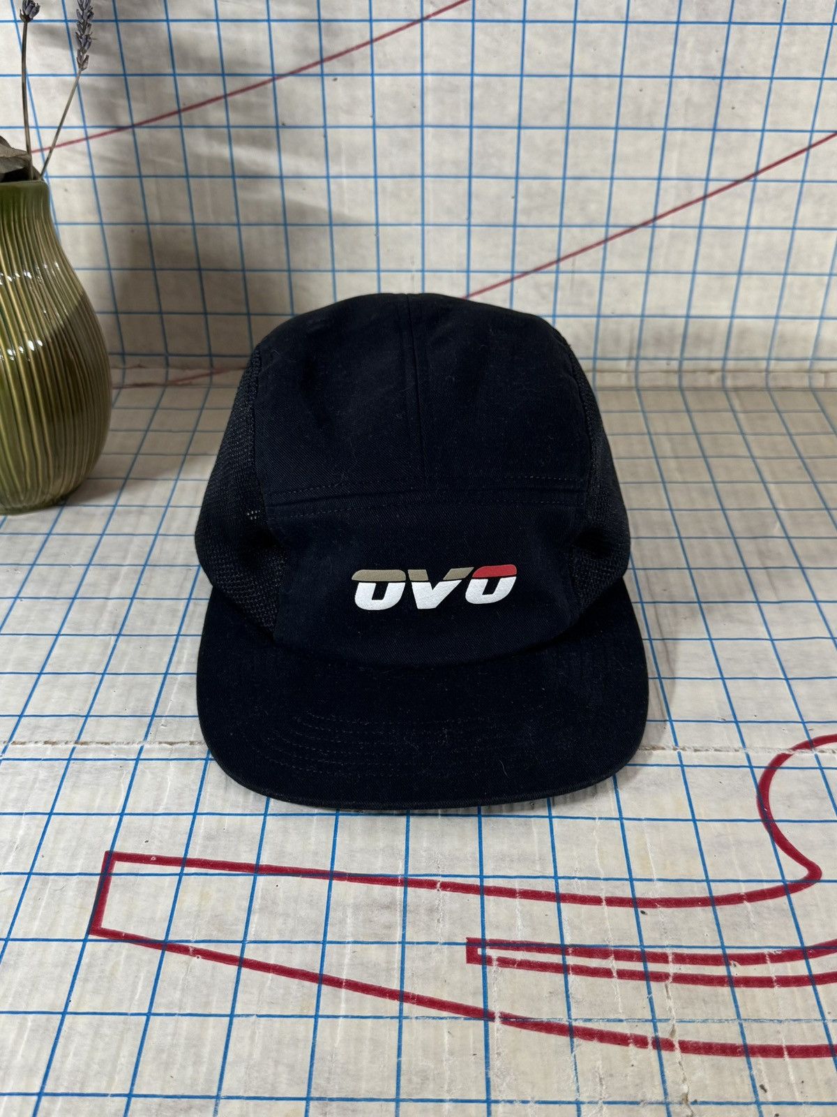 Drake × October's Very Own OVO Octobers Very Own 5 Panel Hat Black OSFA Size ONE SIZE - 1 Thumbnail