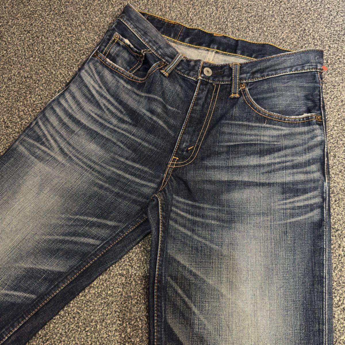 If Six Was Nine Vintage 90s Levis 702 Aging Distressed Denim W30 Size US 30 / EU 46 - 3 Thumbnail