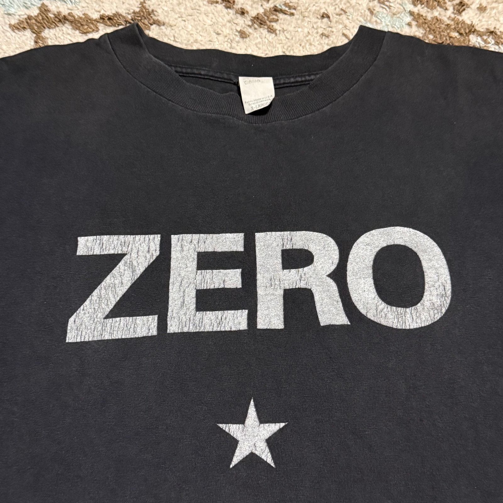 Band Tees × Tultex × Vintage Vintage 90s Smashing Pumpkins Zero Shirt XL Billy Corgan Size US XL / EU 56 / 4 - 2 Thumbnail