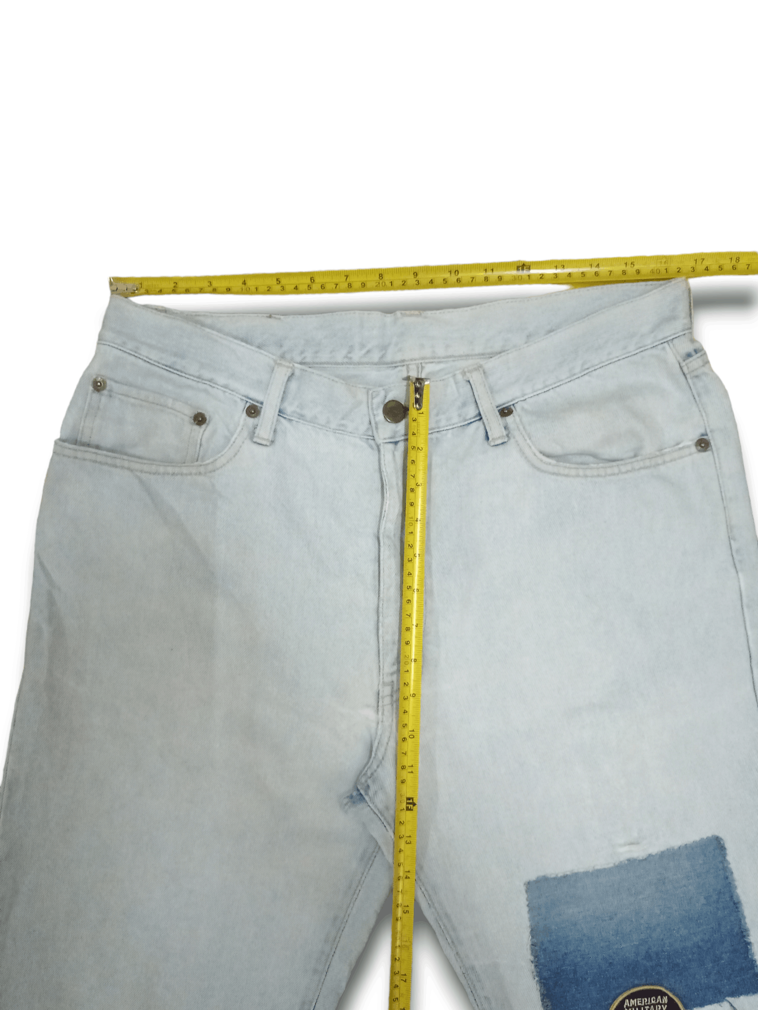 Edwin × Japanese Brand 1993 Edwin Frontier Vintage Orange Tab Loose Jeans Size US 33 - 9 Thumbnail