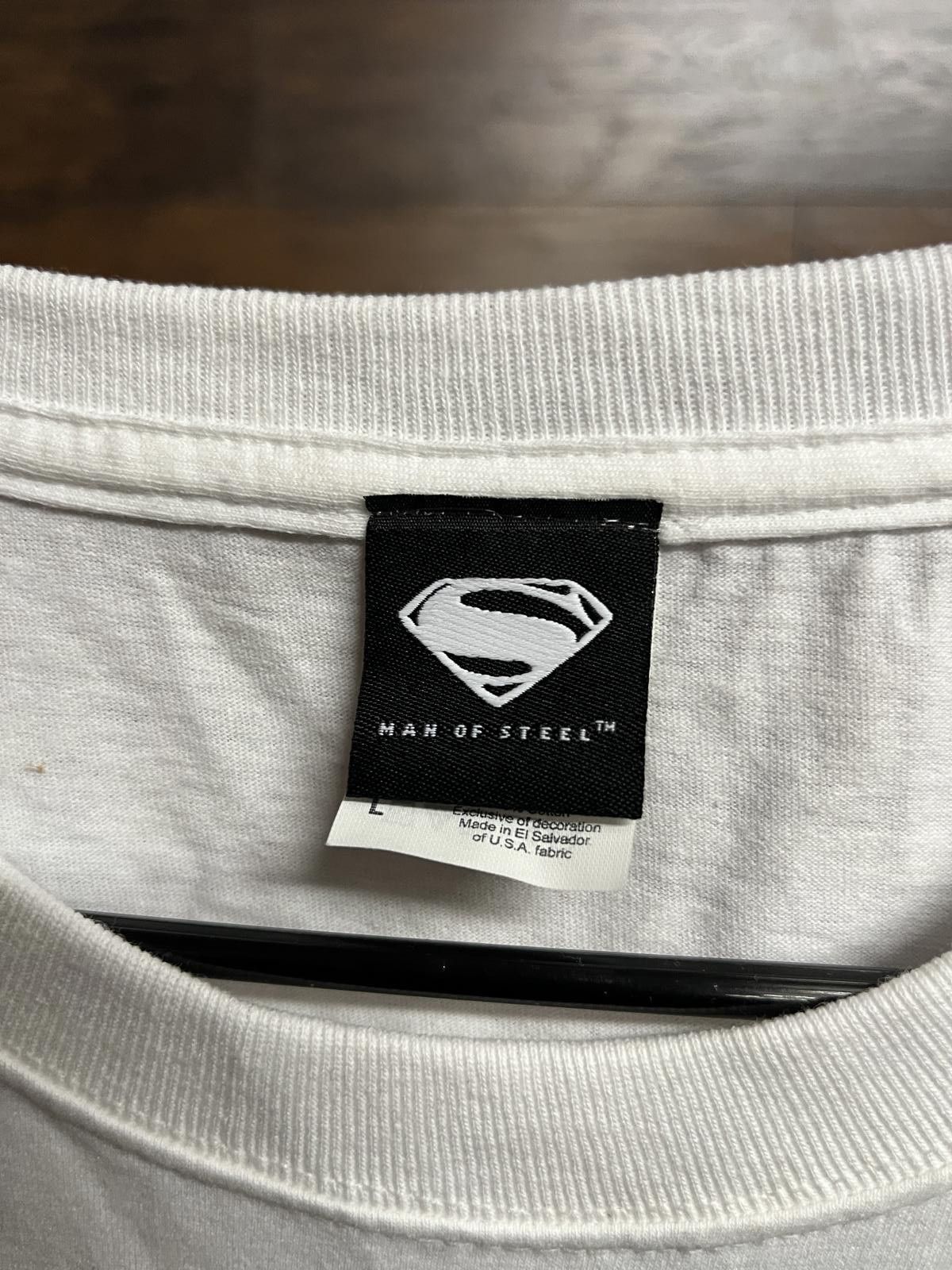 Designer Henry Cavill Superman Promo T-shirt Man of Steel Movie 2013 Size US L / EU 52-54 / 3 - 2 Thumbnail