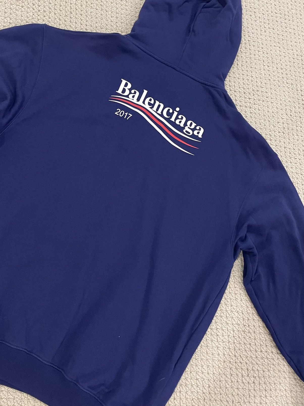 Balenciaga 2017 store campaign hoodie