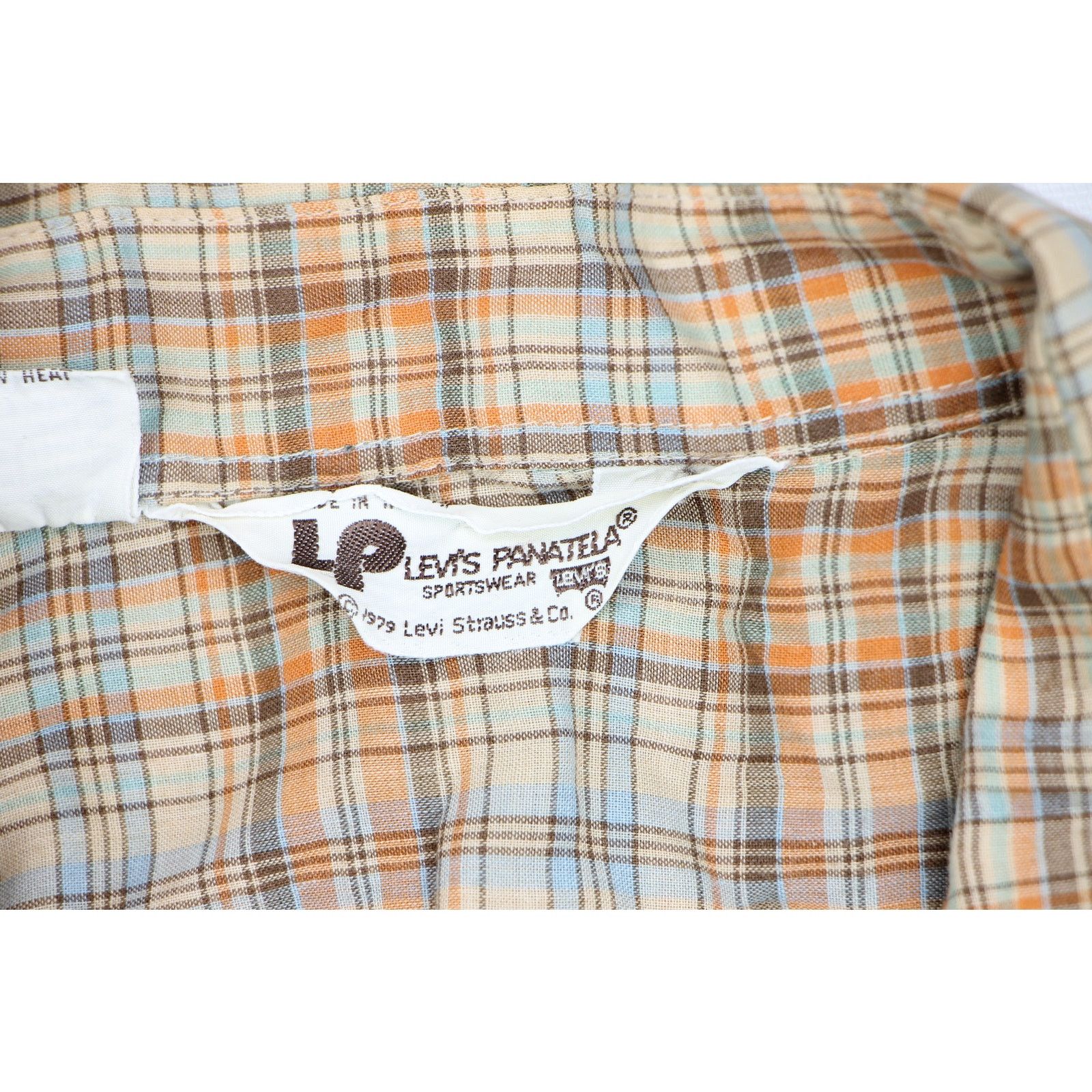 Levi's Vintage Levis Plaid Flannel Shirt Big E Tab Size US M / EU 48-50 / 2 - 5 Thumbnail