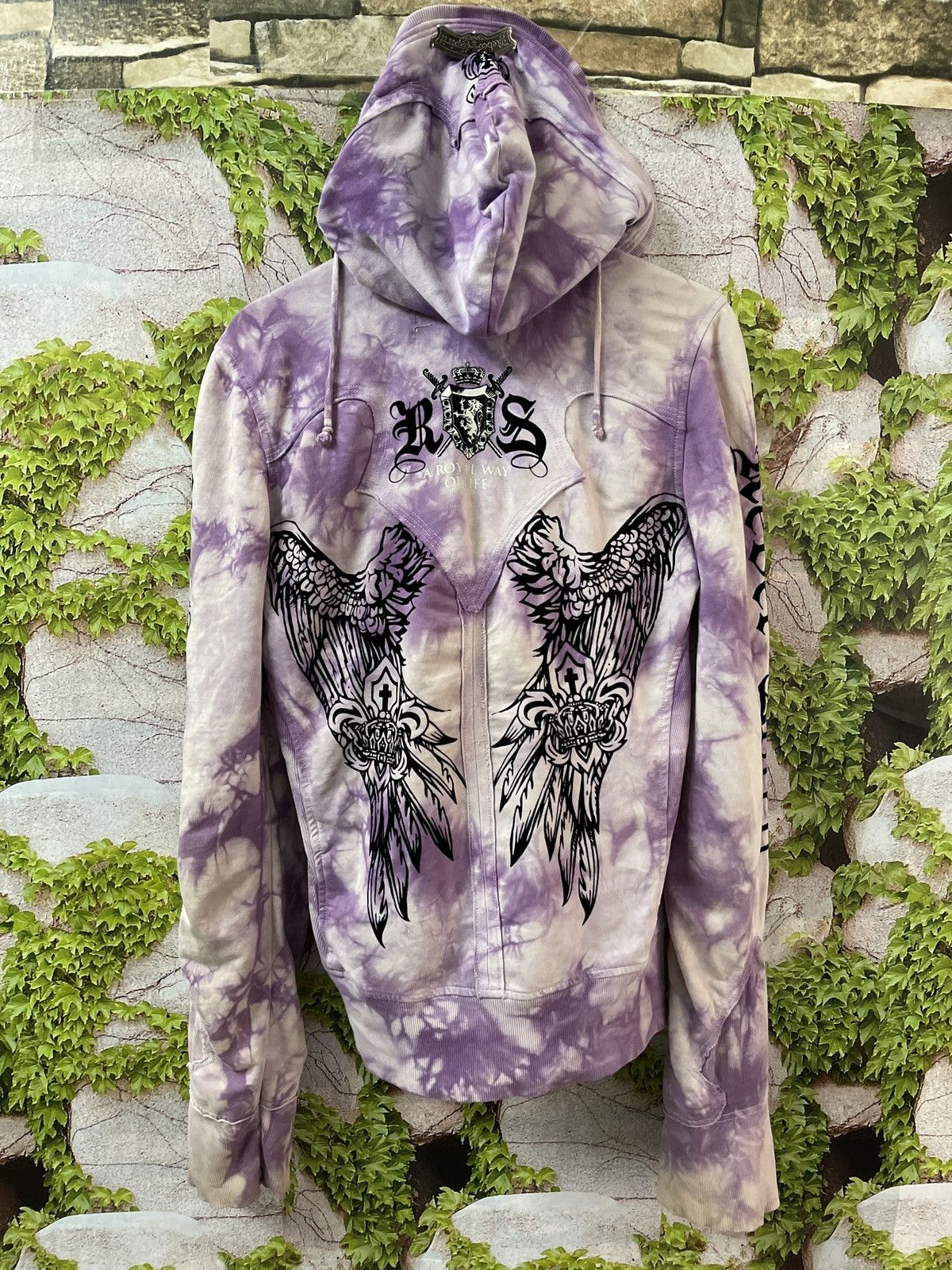 Affliction VINTAGE REBEL SPIRIT TIE DYE ZIPPER UP VERY RARE Size US M / EU 48-50 / 2 - 1 Thumbnail