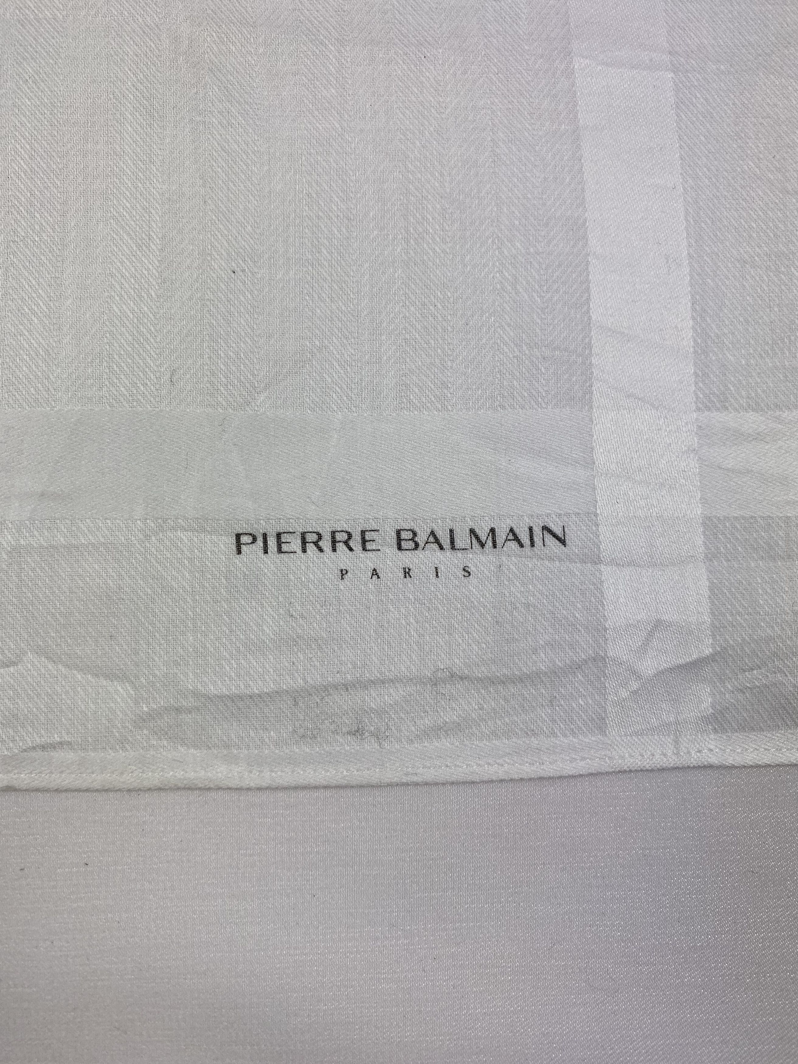 Pierre Balmain × Vintage Vintage Pierre Balmain Handkerchief / Bandana / Neckerchief Size ONE SIZE - 5 Thumbnail