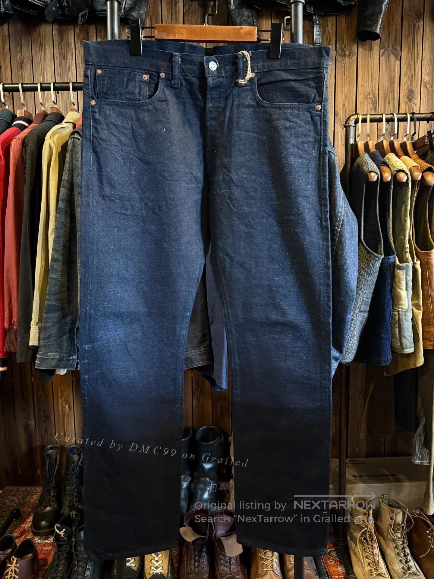 RRL Ralph Lauren RRL Straight Fit Jeans. Size US 36 / EU 52 - 1 Thumbnail