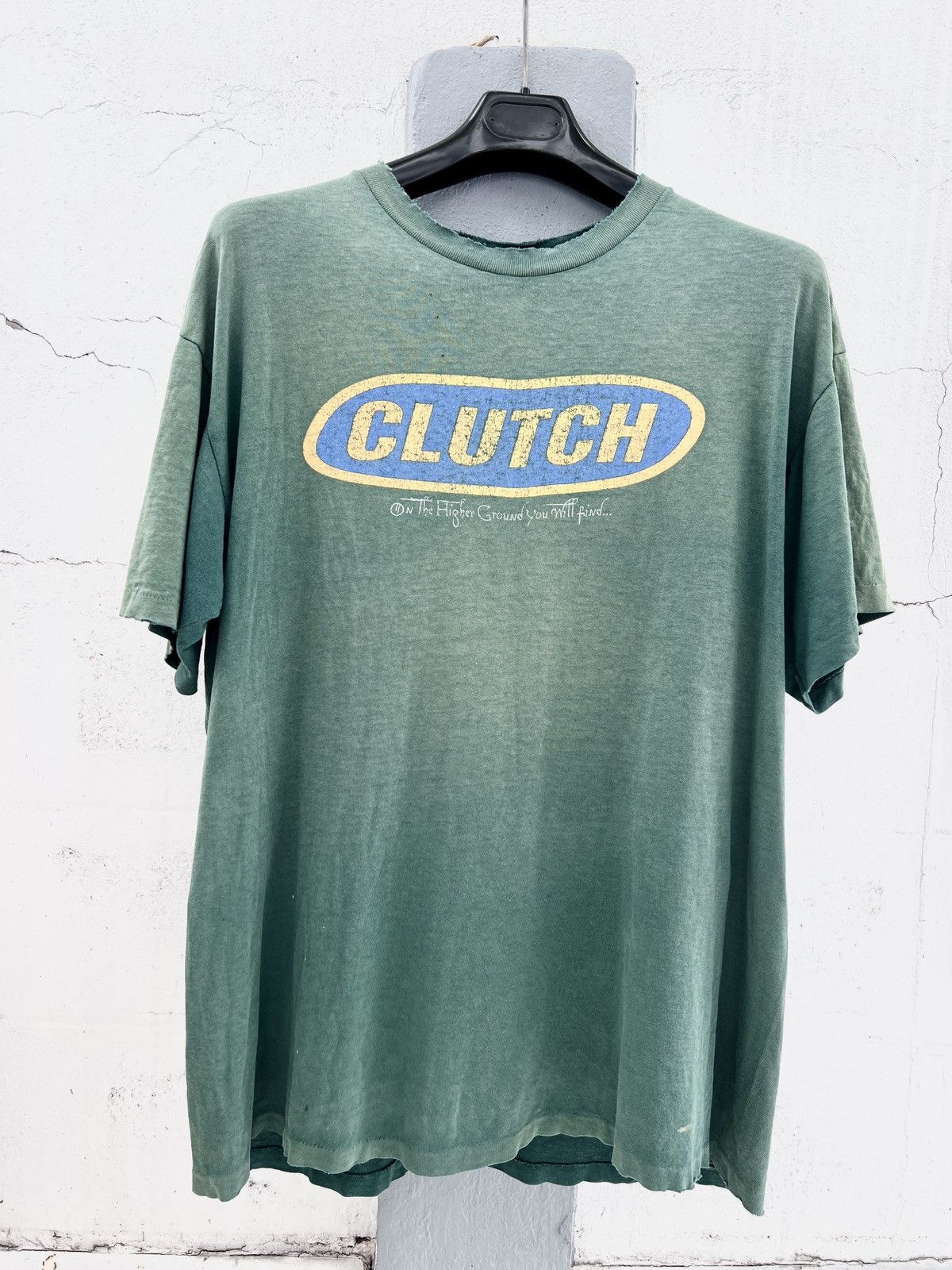 Band Tees Vintage 90s Clutch Stoner rock Tour Tee XL Faded Thrashed Size US XL / EU 56 / 4 - 1 Thumbnail