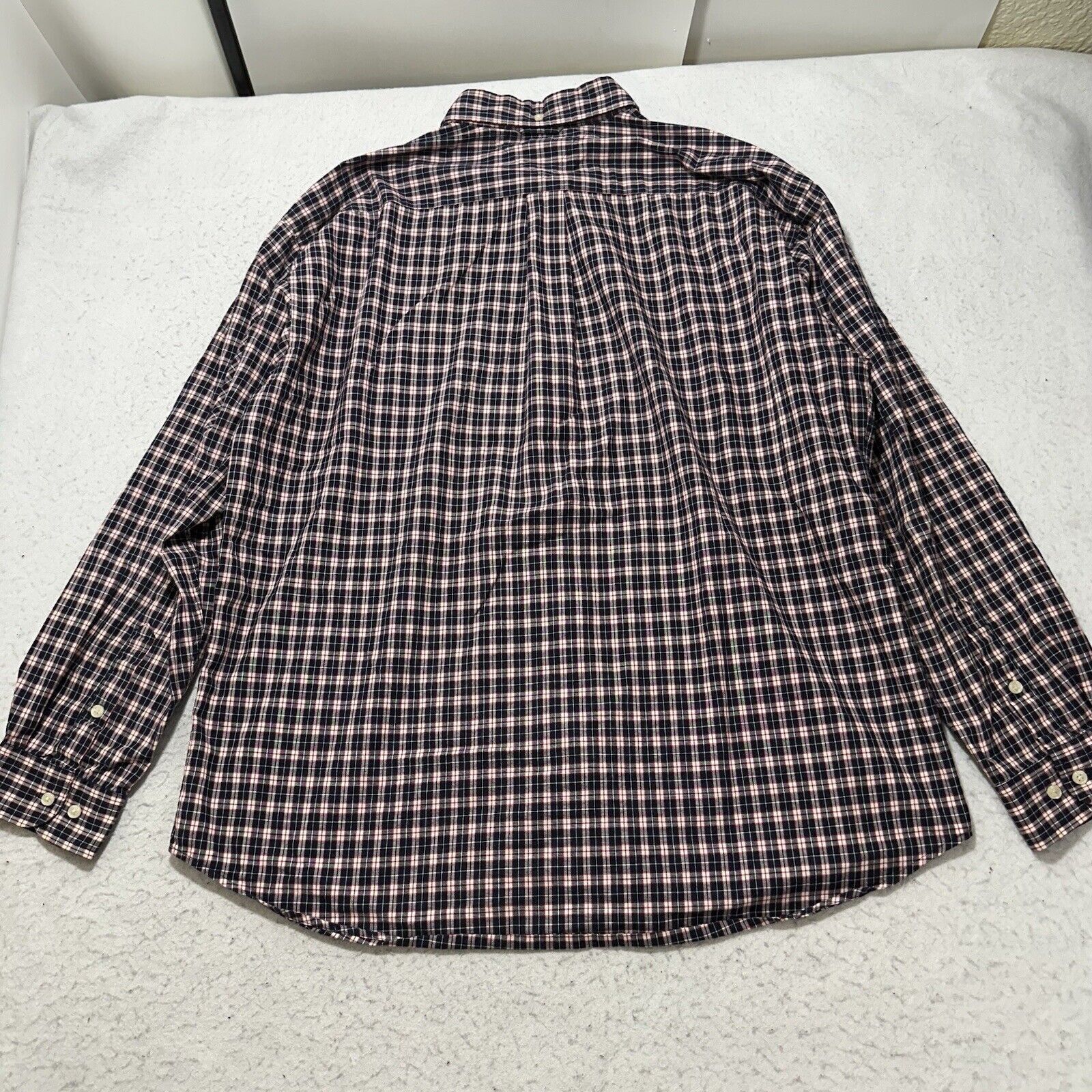 Tommy Hilfiger Tommy Hilfiger XL Button Long Sleeve Red Black Shirt Plaid Size US XL / EU 56 / 4 - 10 Thumbnail