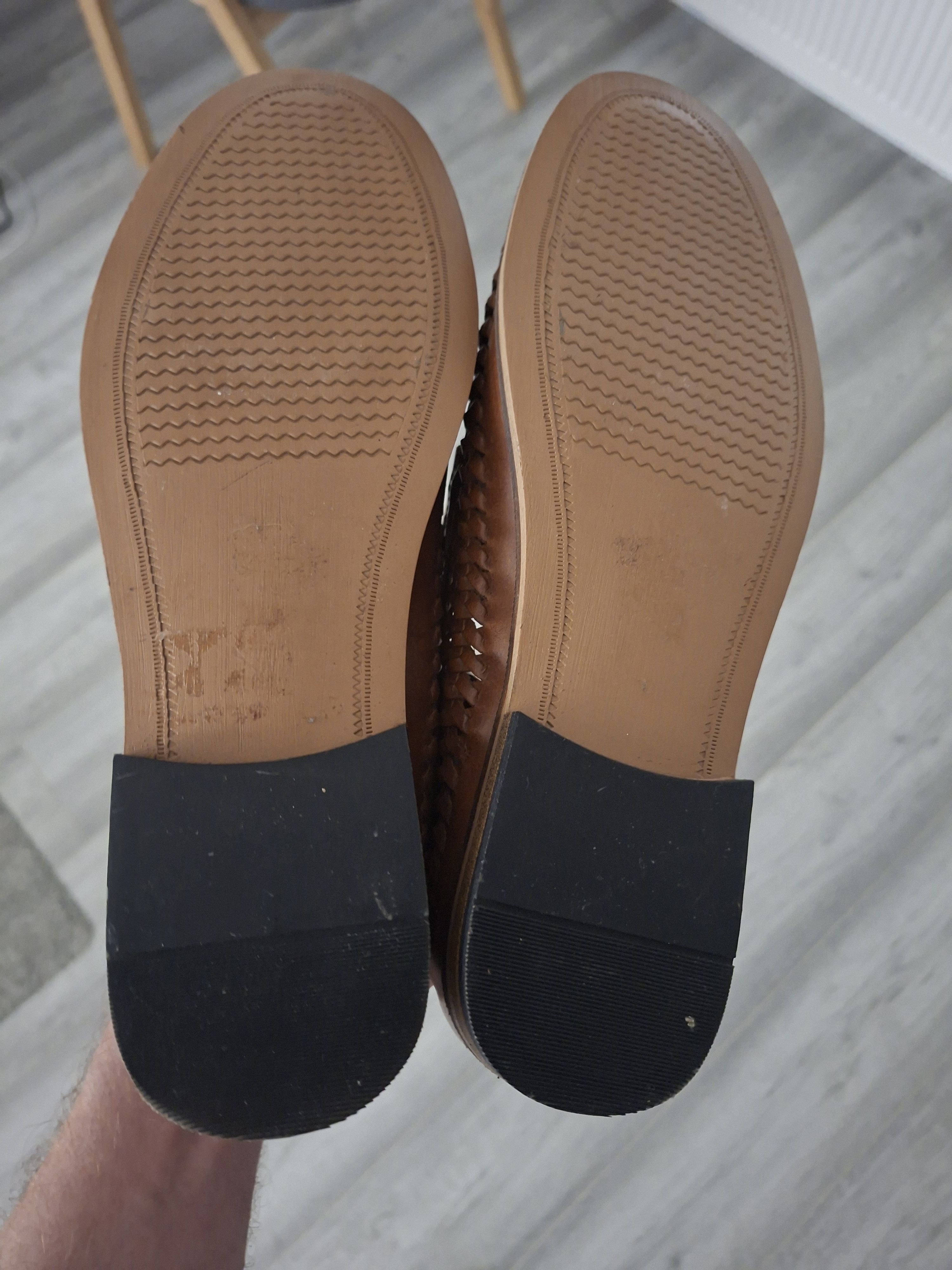 River Island River Island leather woven tassel loafers in tan EU 42 Size US 9 / EU 42 - 6 Thumbnail