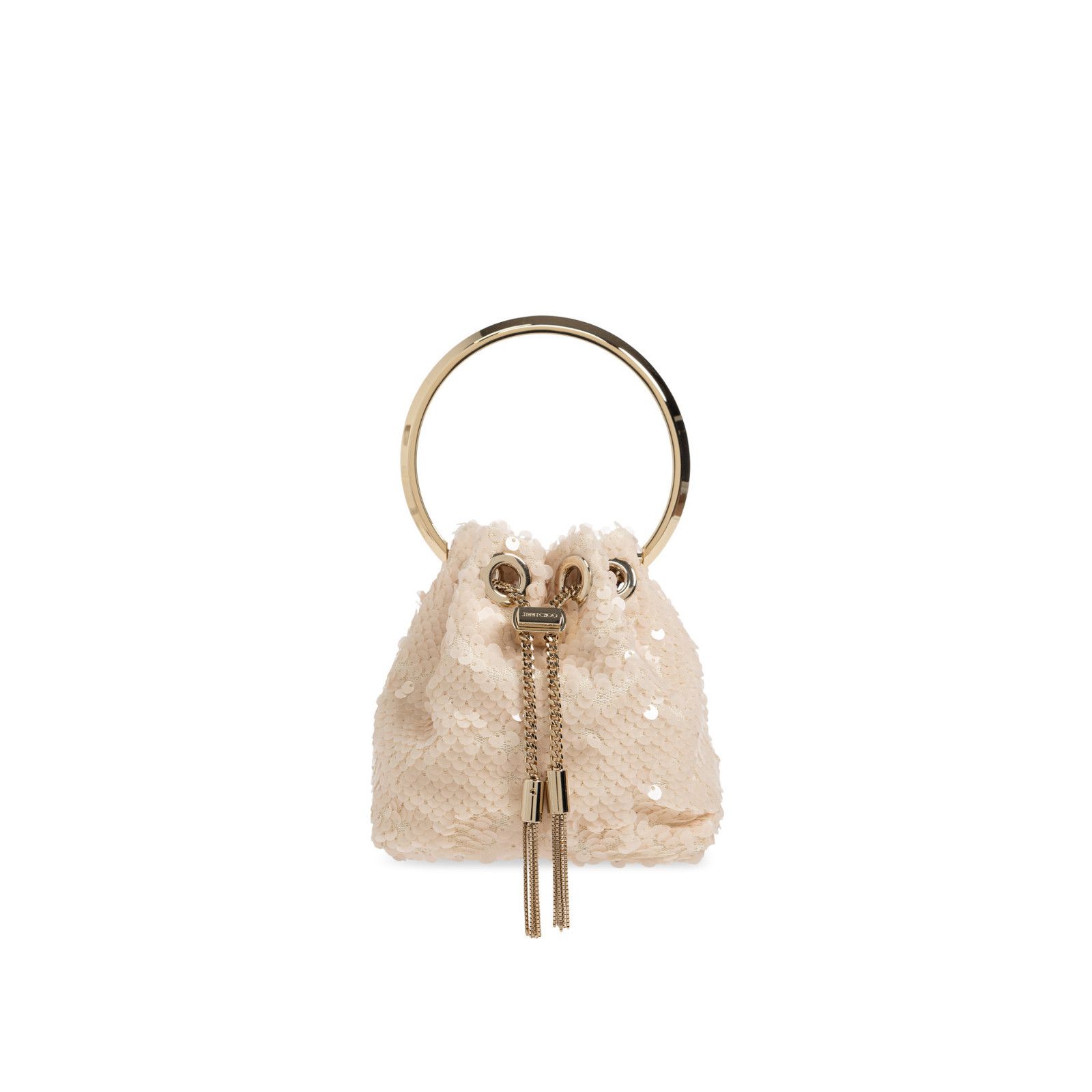 Jimmy Choo JIMMY CHOO Bon Bon Micro Bone Top Handle Bag New & Authentic Size ONE SIZE - 1 Thumbnail