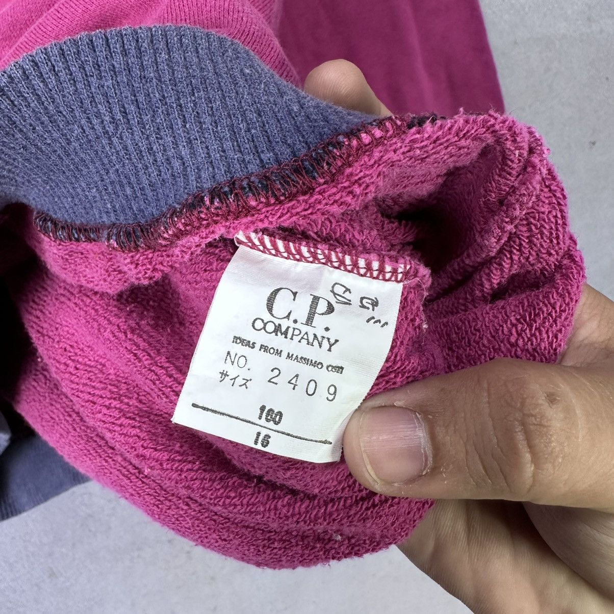 C.P. Company Vintage C.P. Company Massimo Osti Hoodie Italian Streetwear Size US S / EU 44-46 / 1 - 8 Thumbnail
