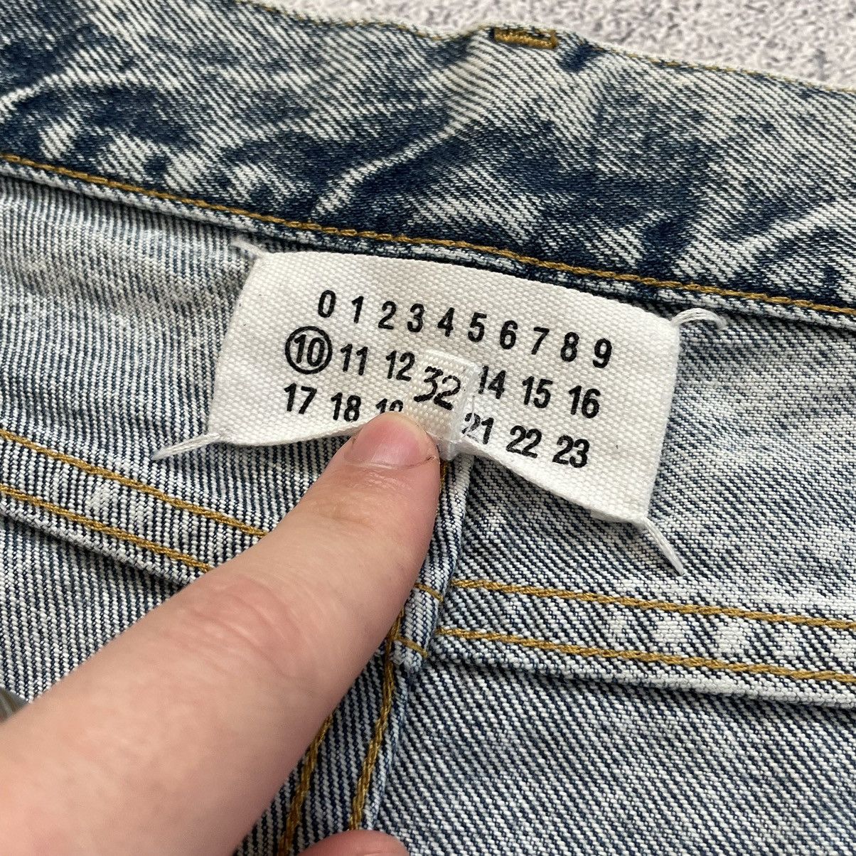 Maison Margiela Maison Margiela Stonewashed Bleached Denim Jeans Acid Wash Size US 32 / EU 48 - 8 Thumbnail