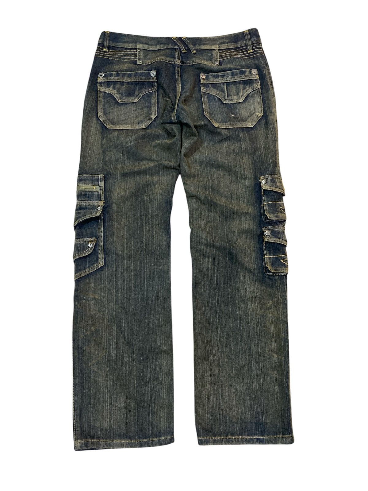 Japanese Brand Jeans De art Multipocket Jeans Size US 35 - 6 Thumbnail