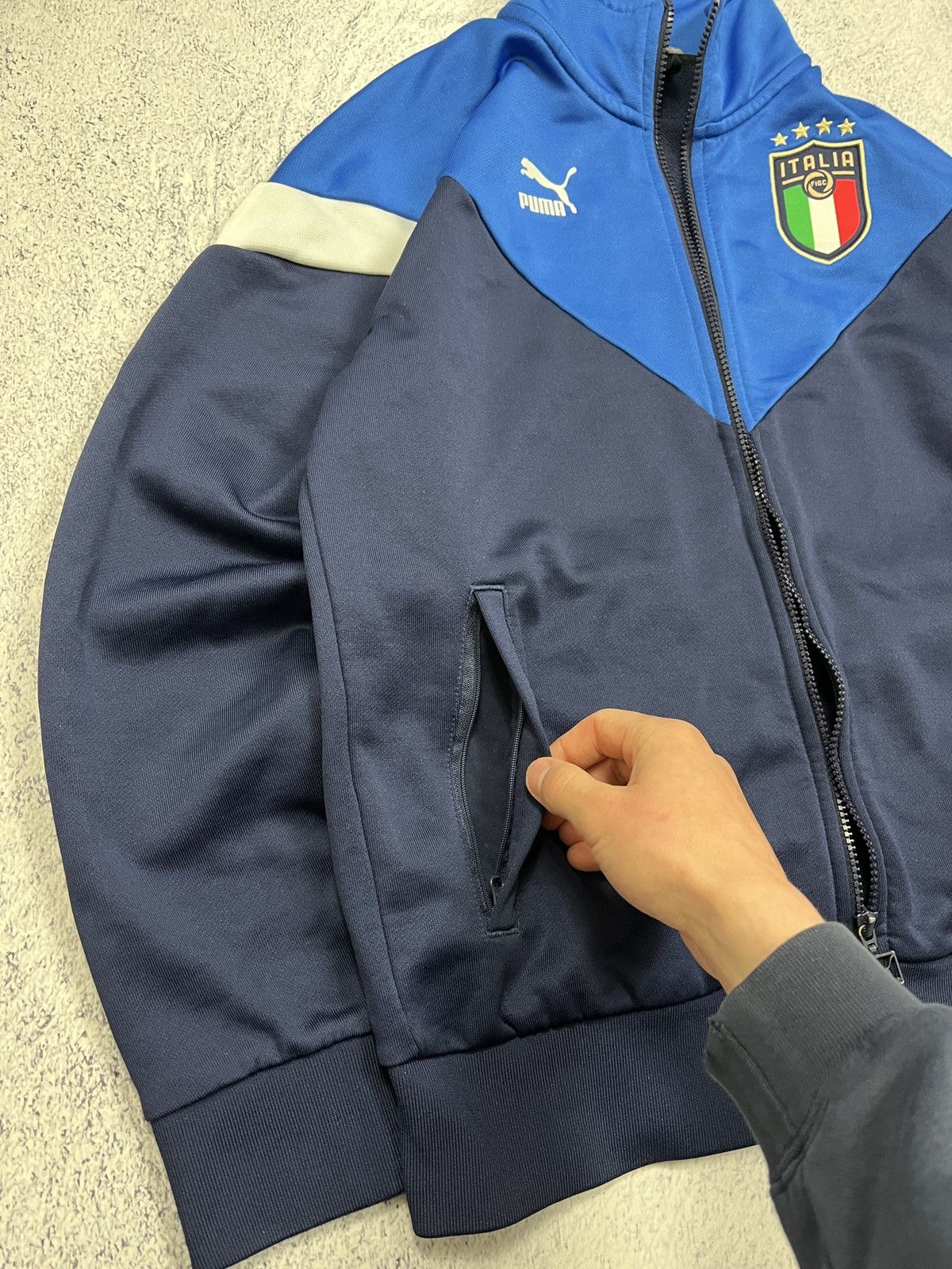 Puma Puma Italy Team Football Track Jacket Soccer Jersey Hype Size US S / EU 44-46 / 1 - 8 Thumbnail