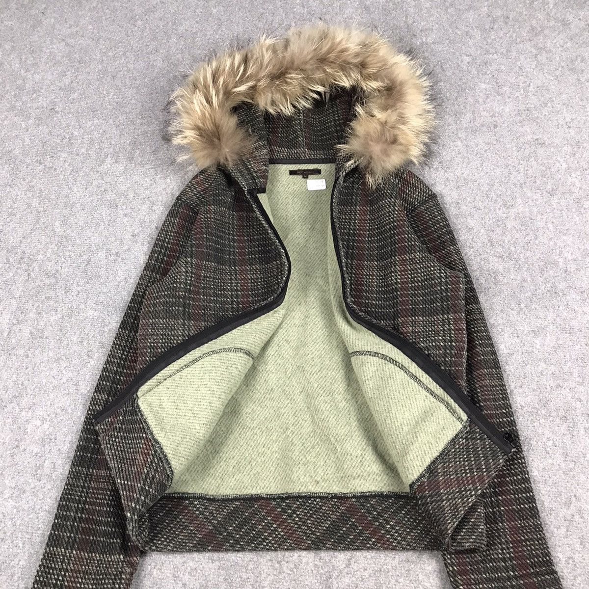 If Six Was Nine × Japanese Brand × Vintage FUR HOODIES JAPANESE BRAND STYLE JACKET Size US M / EU 48-50 / 2 - 6 Thumbnail