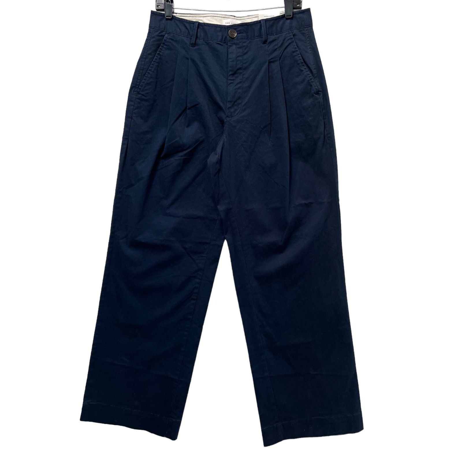 Other Free Assembly - Women's Wide Leg Chino Pants - Blue - 8 Size 30" / US 8 / IT 44 - 3 Thumbnail