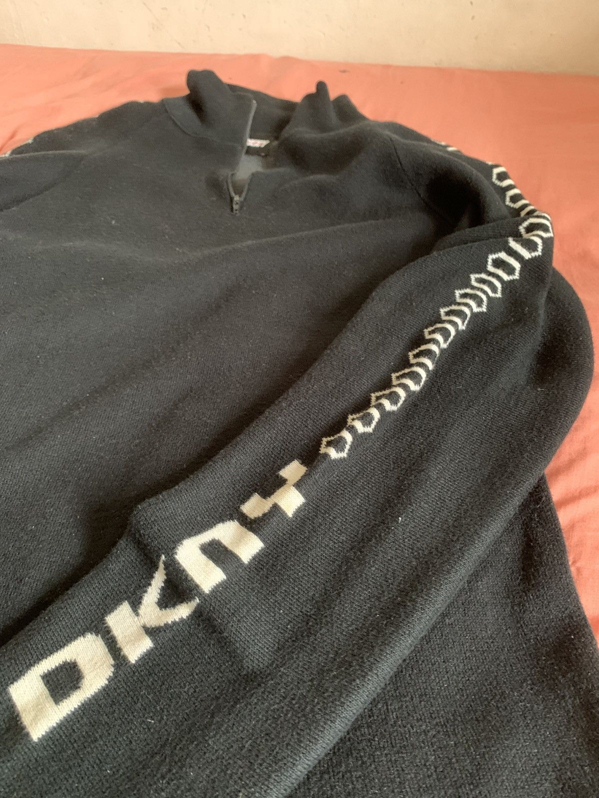DKNY DKNY long sleeve half-zip turtleneck Size US XL / EU 56 / 4 - 5 Thumbnail