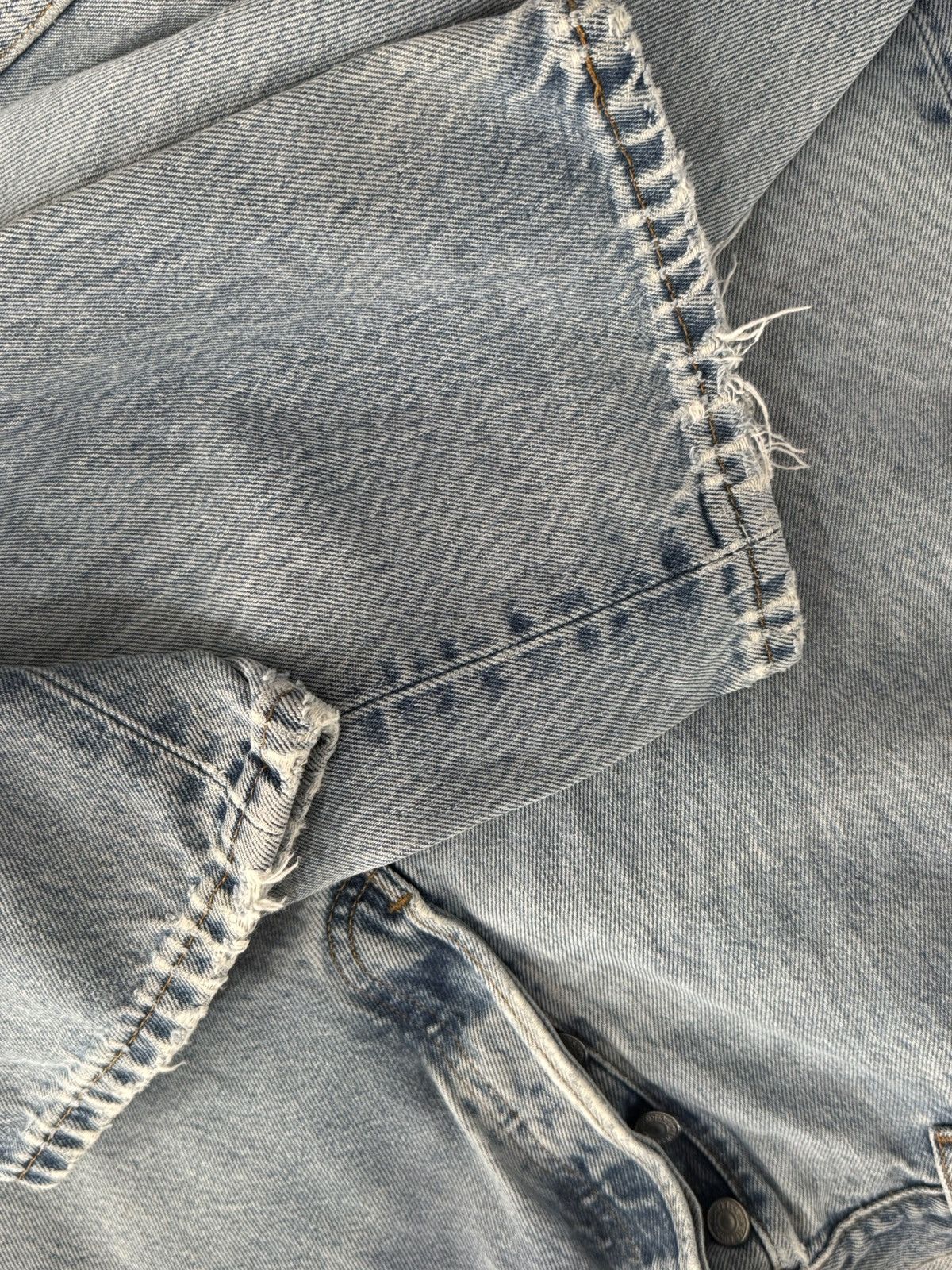 Levi's Vintage Clothing Vintage 00’s Levi’s 501 XX Denim Washed Jeans Size US 30 / EU 46 - 11 Thumbnail